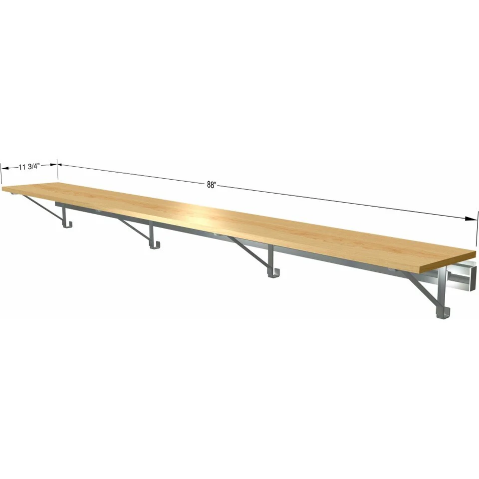 arrange a SPACE RCSS12 Single Wall Mounted Shelf (SHELF ONLY - no hang)