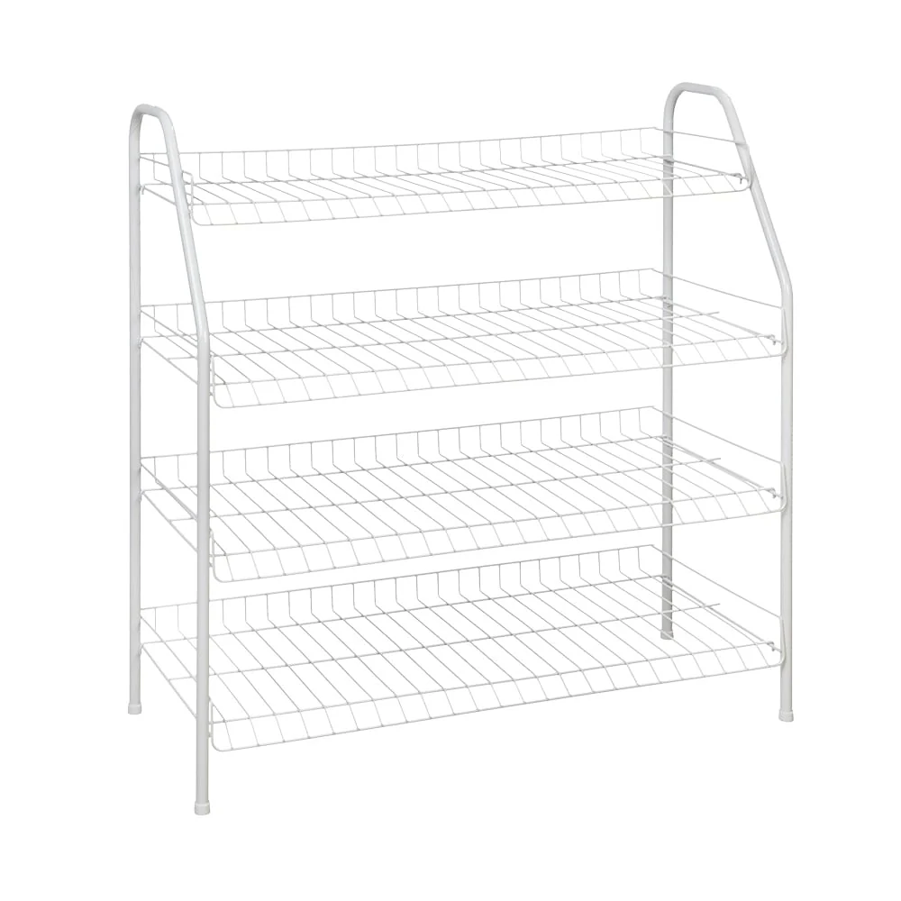 ClosetMaid Steel 4-Tier 12-Pair Freestanding Shoe Rack