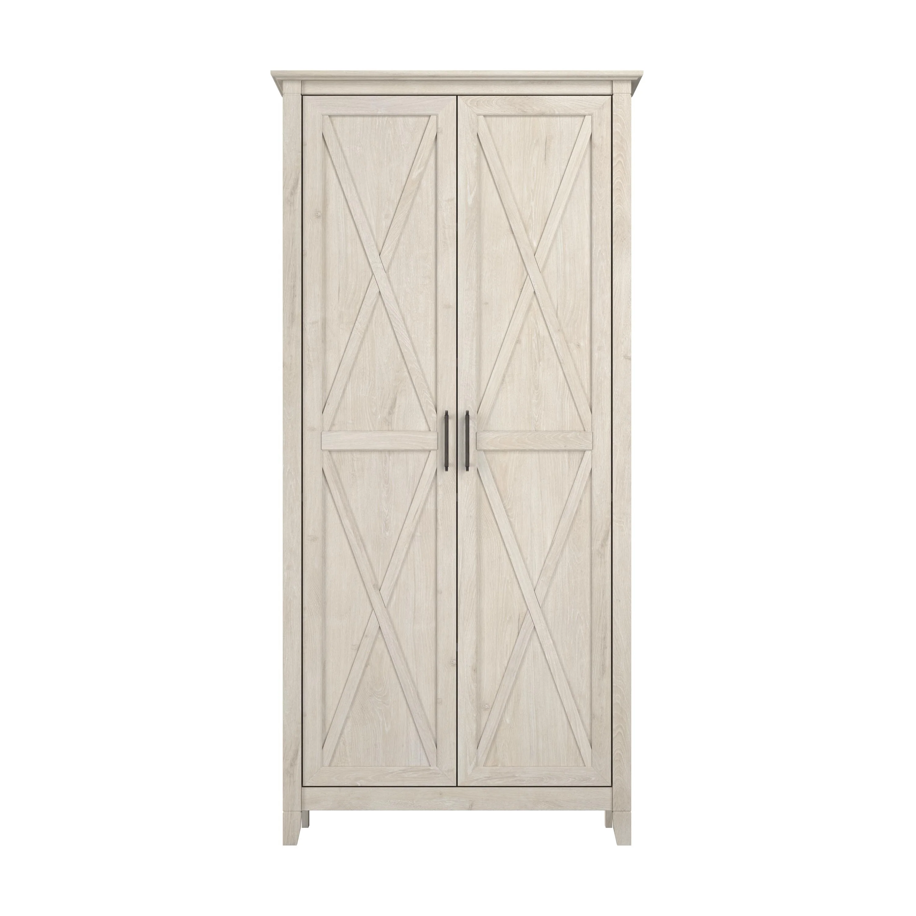 Key West Tall Kitchen Pantry Cabinet with Doors by Bush Furniture