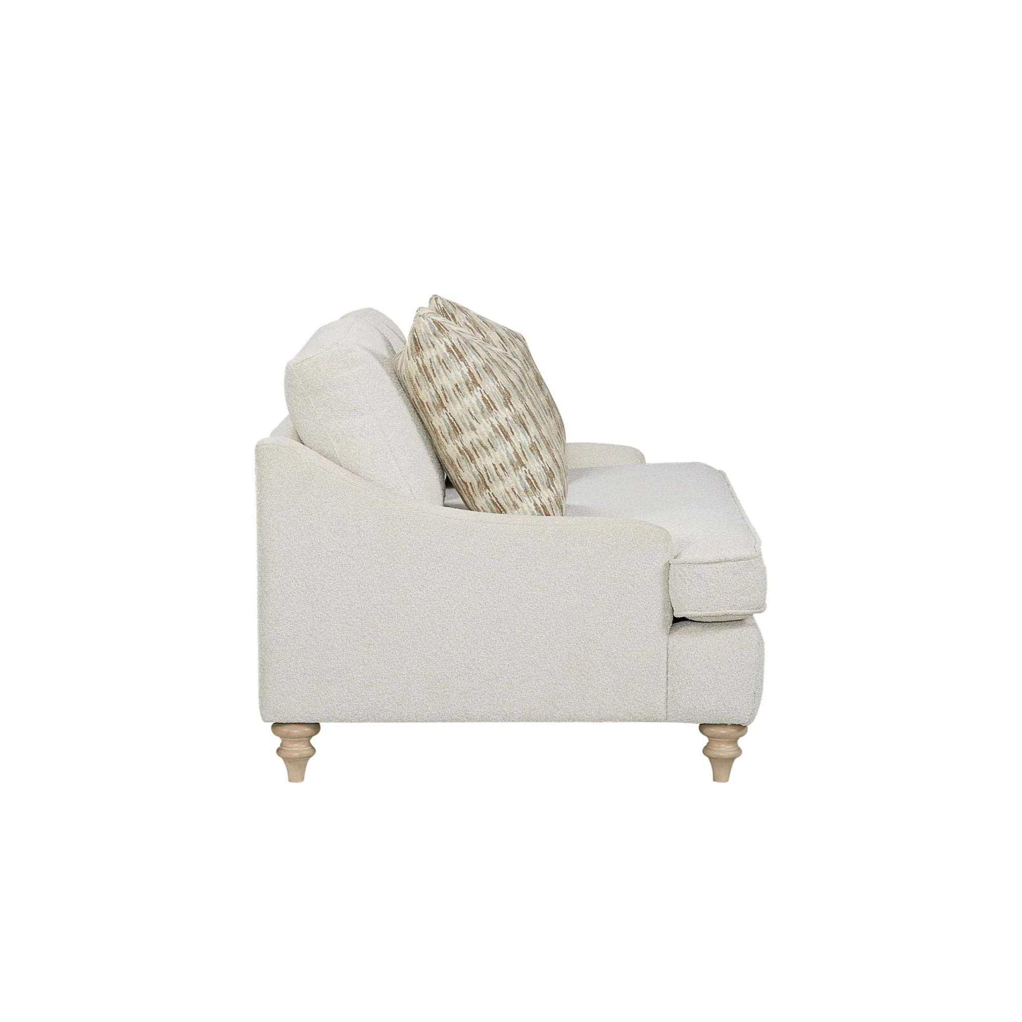 Loveseat Reversable Cushion with 2 Pillows