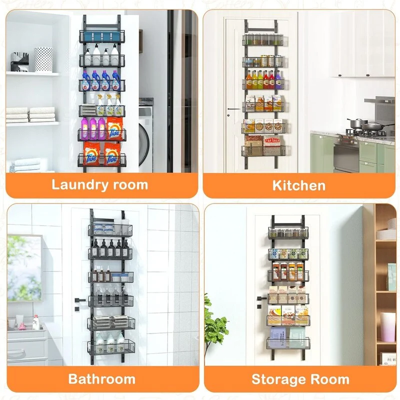 6-Tier Adjustable Metal Hanging Spice Rack - 5.31