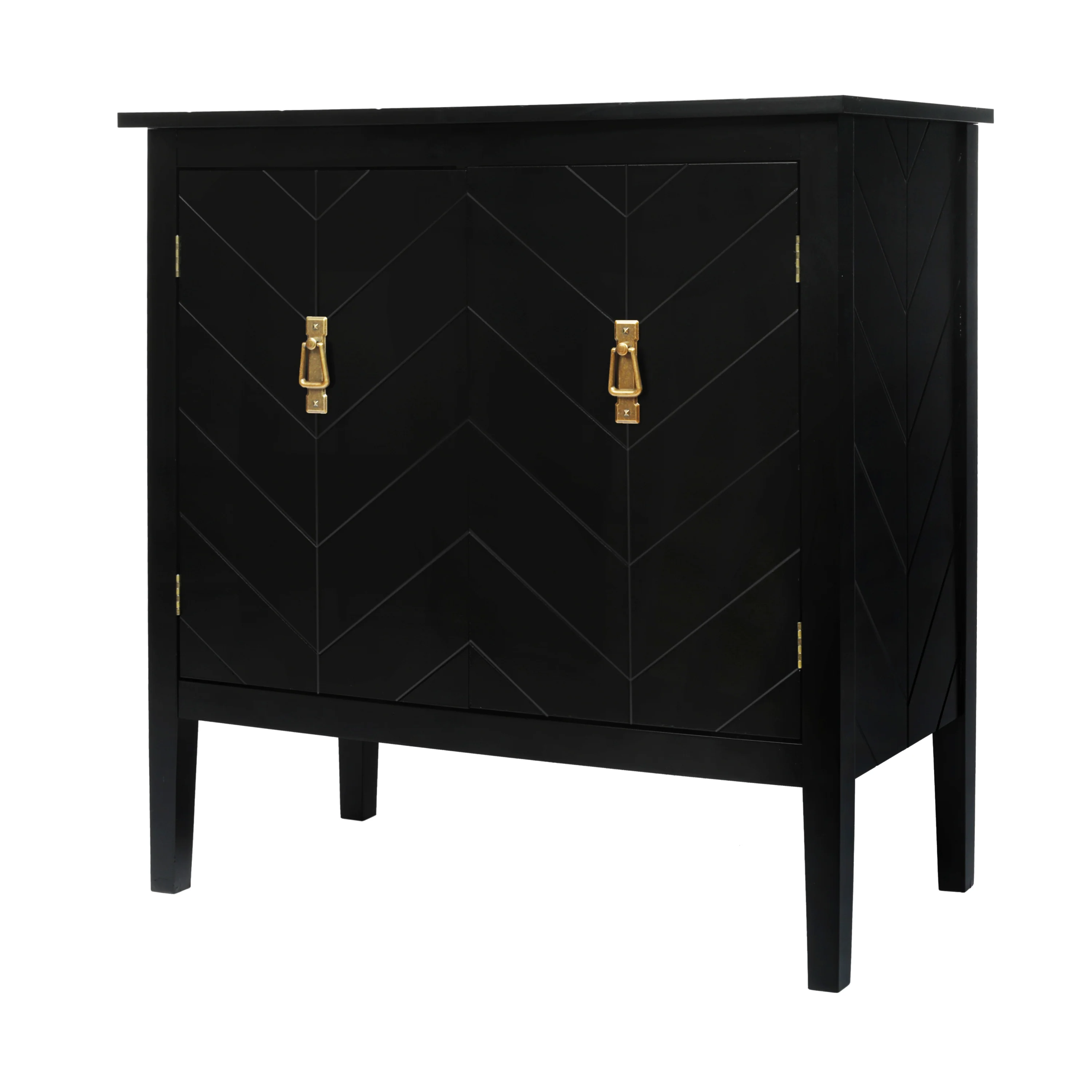 Vintage Style 2-Door Wooden Sideboard