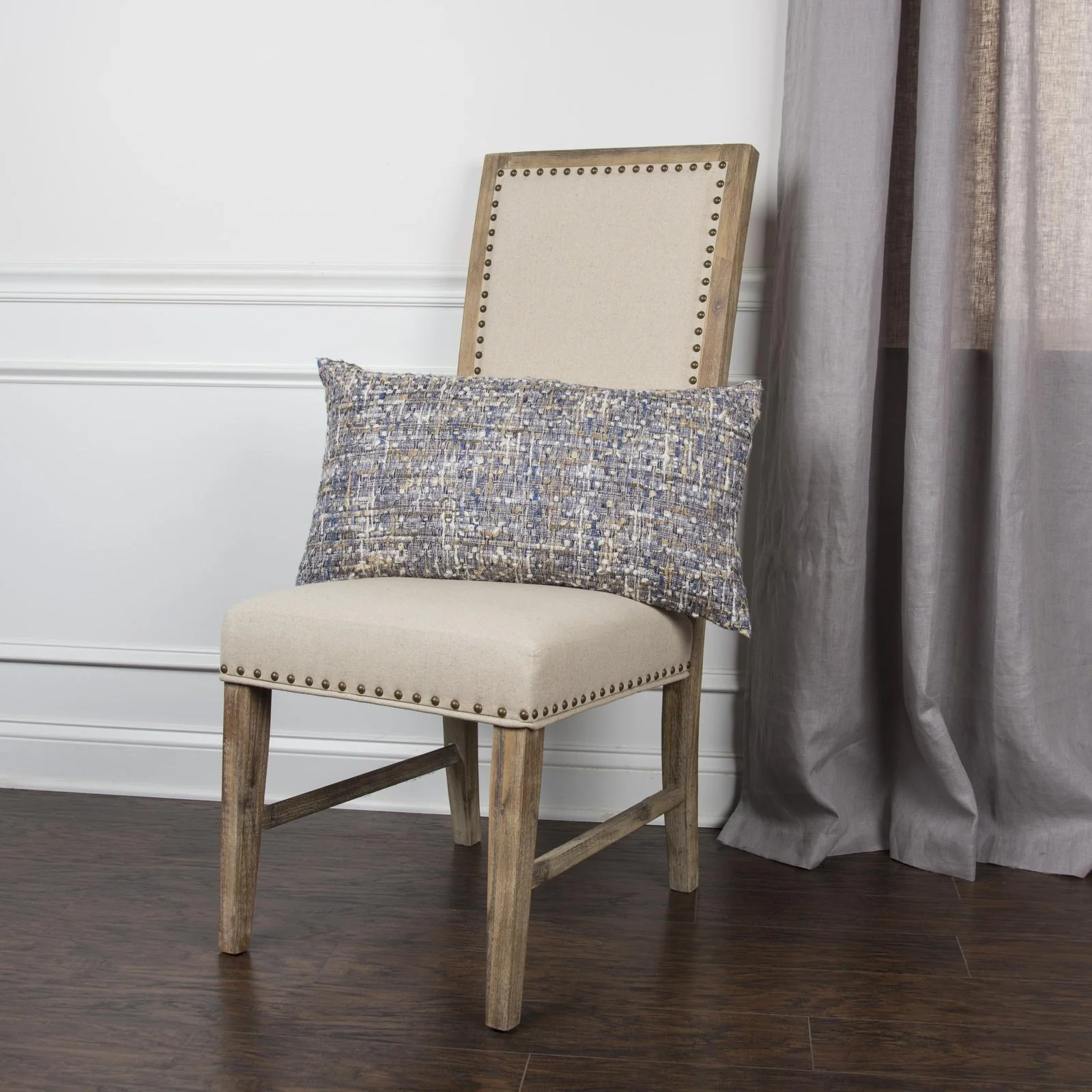 Woven Cotton Abstract Decorative Throw Pillow