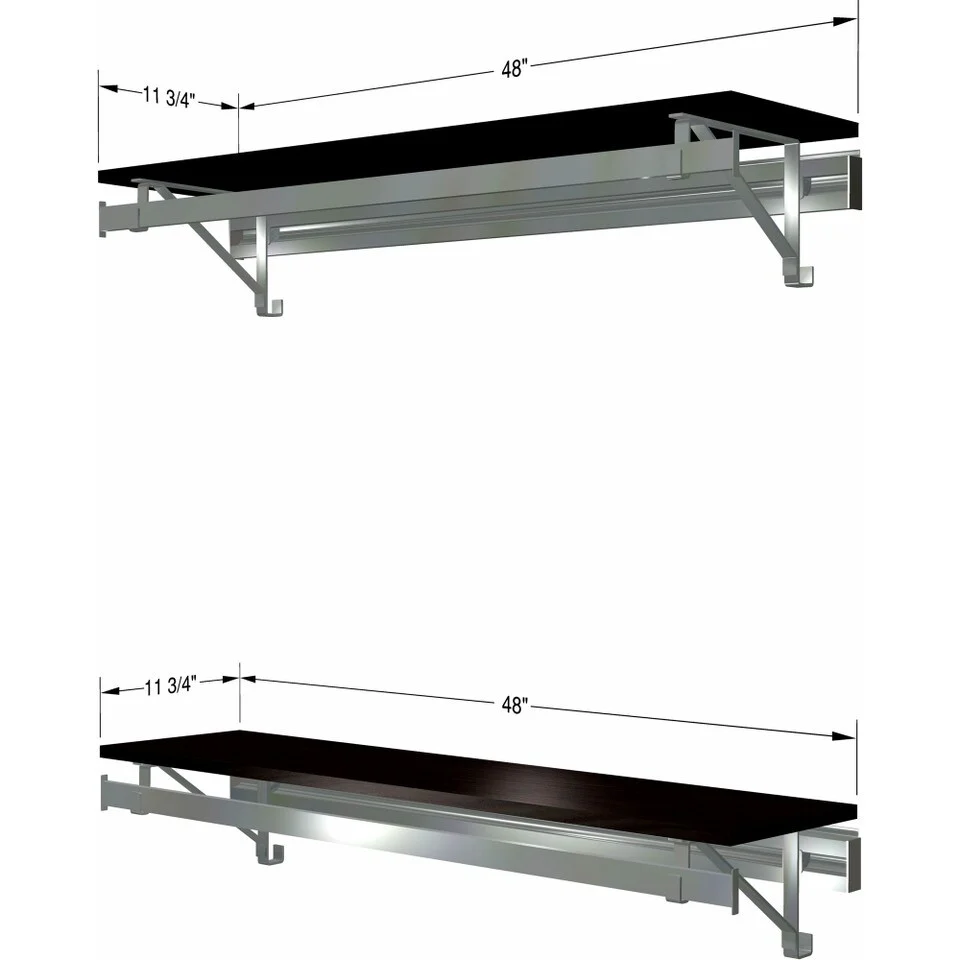 arrange a SPACE RCMBX Double Shelf-Hang Closet System