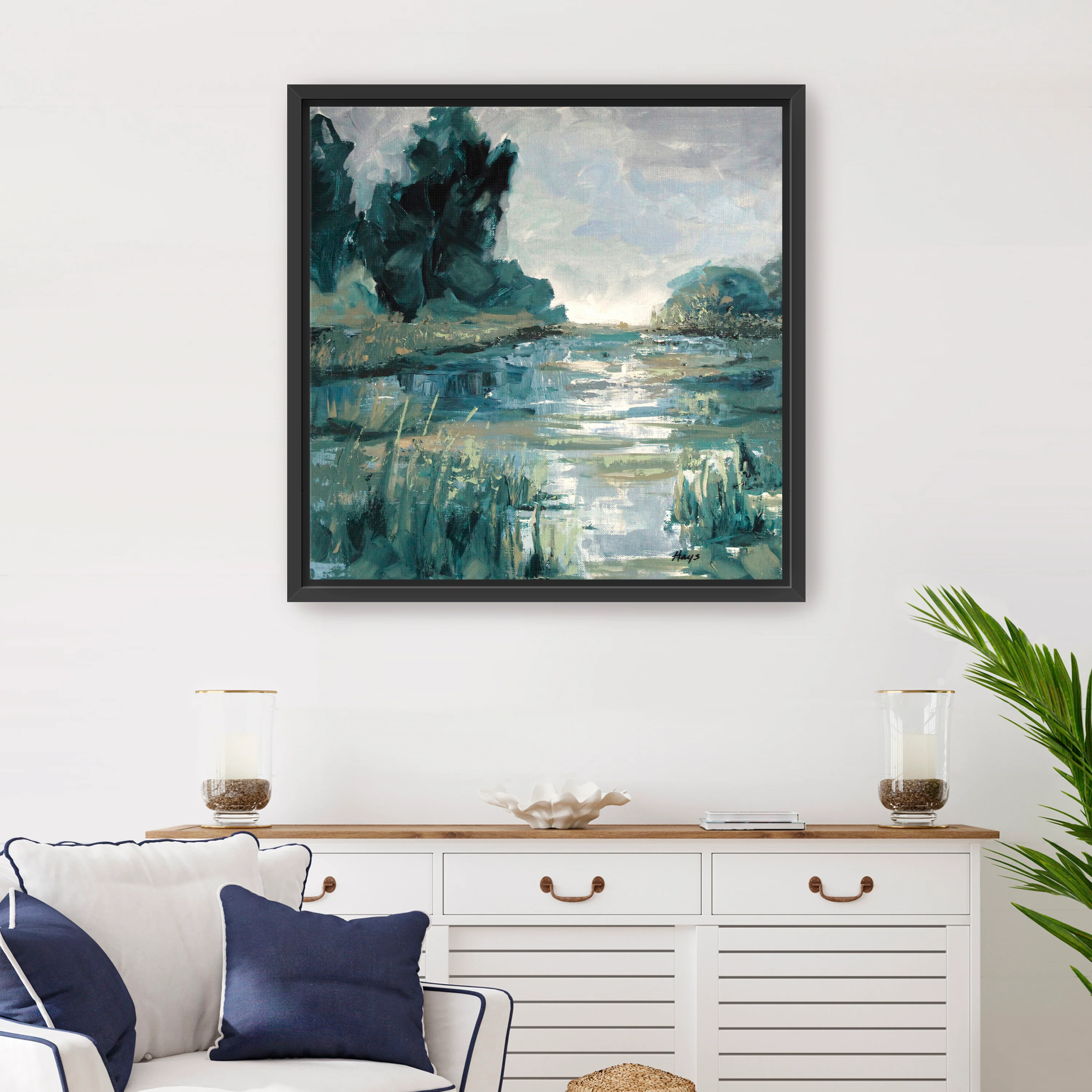 Enlightened View Canvas Giclee