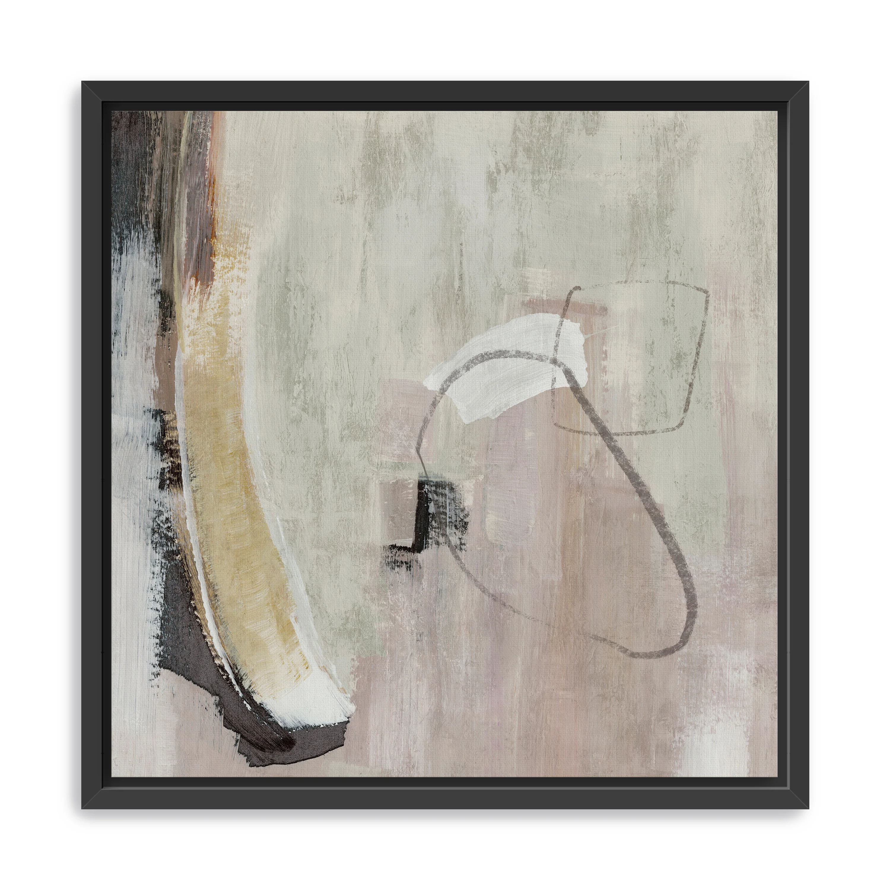 Warm Simplicity I Canvas Giclee