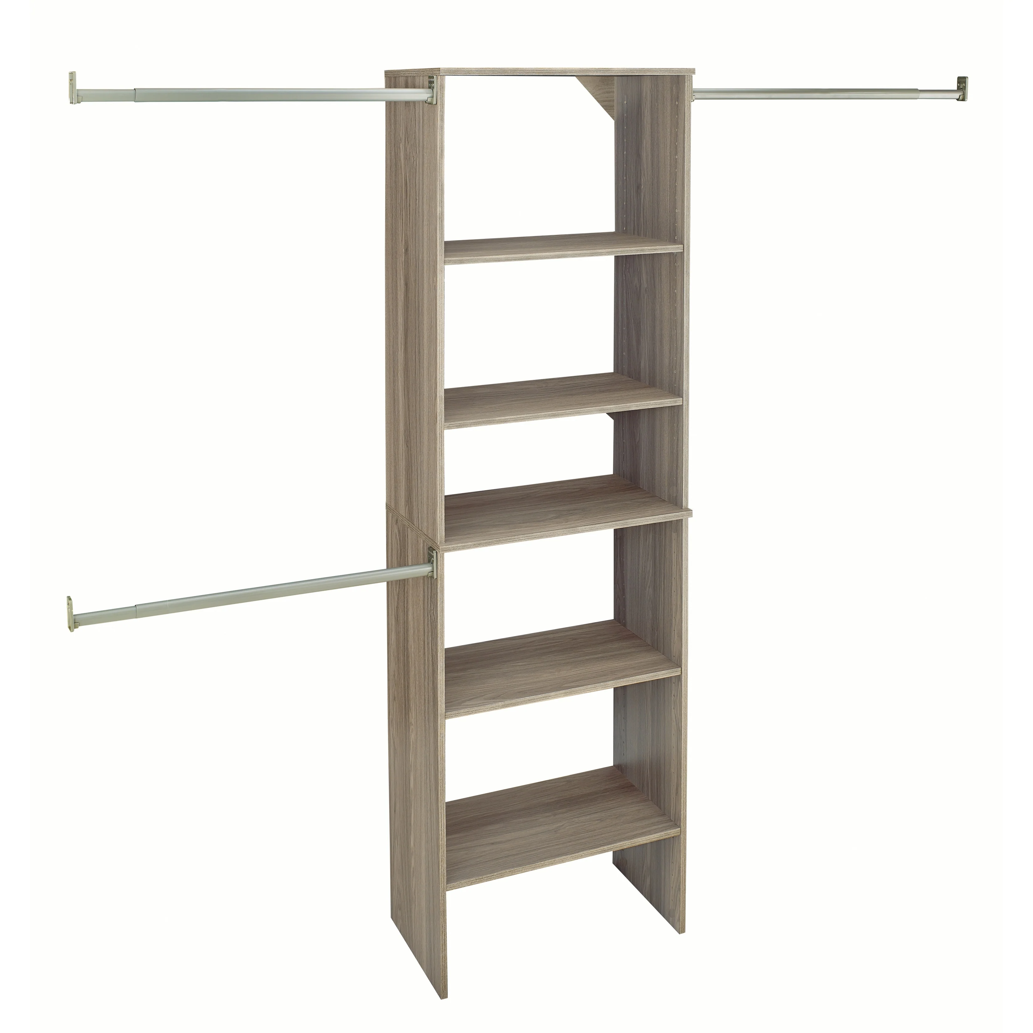 ClosetMaid SuiteSymphony 25-inch Wide Starter Tower Closet Organizer
