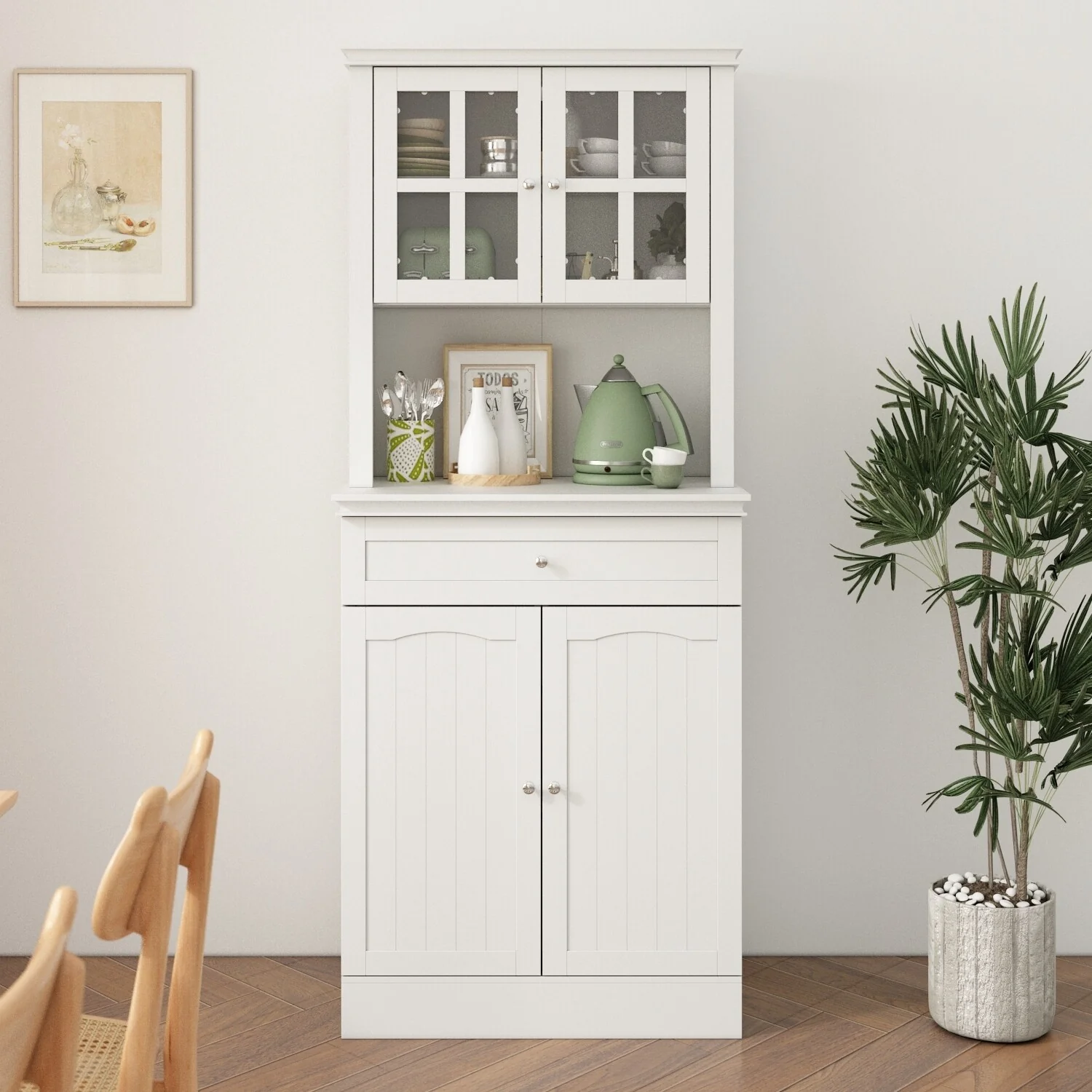 Freestanding Kitchen Pantry, Kitchen Cupboard Storage Cabinets