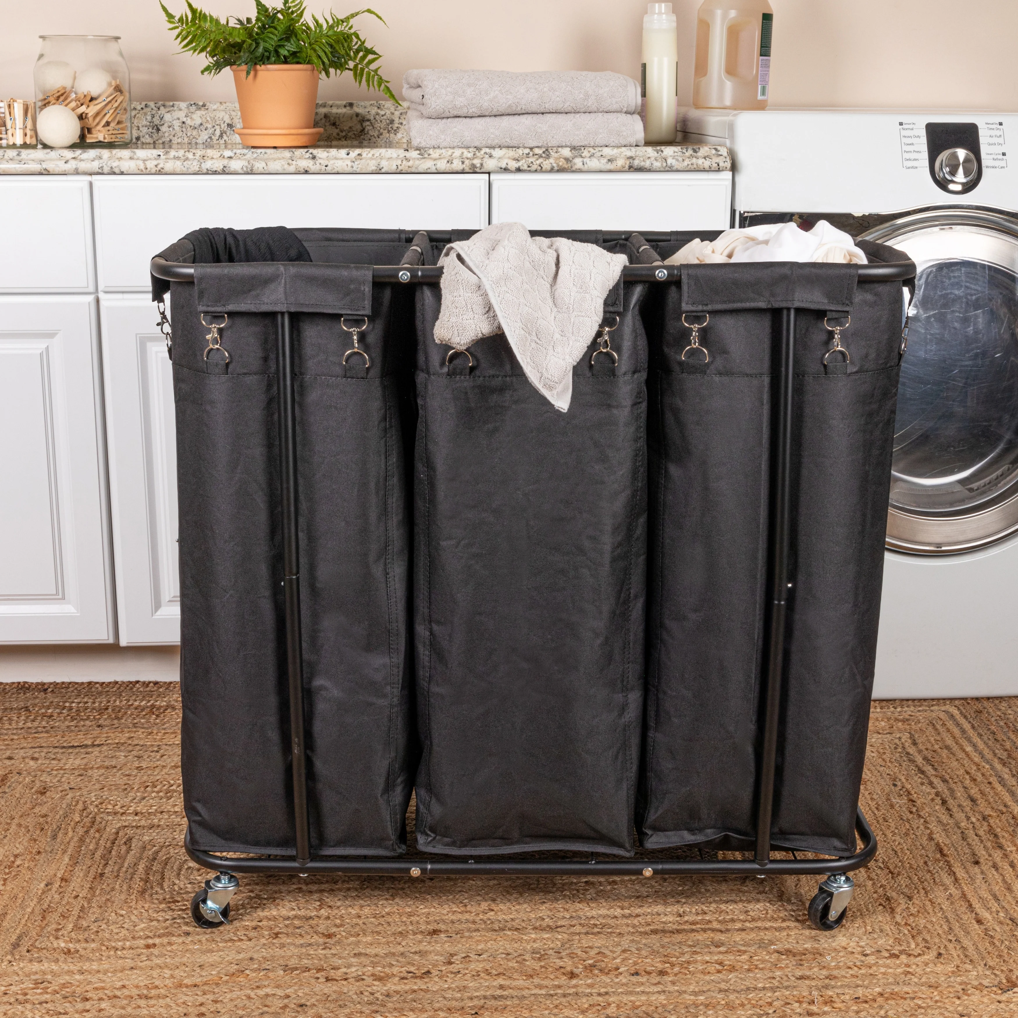 Household Essentials Laundry Cart