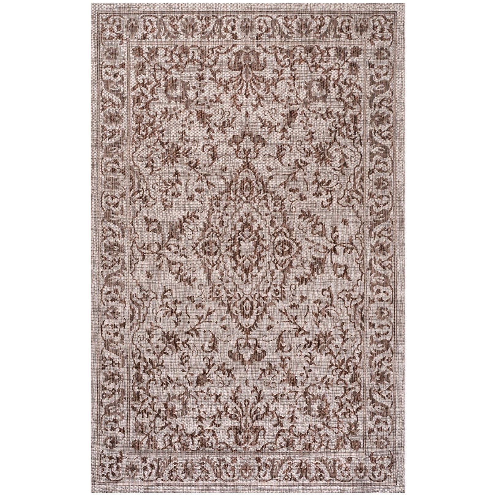 Jerash Ornate Medallion Indoor/Outdoor Area Rug