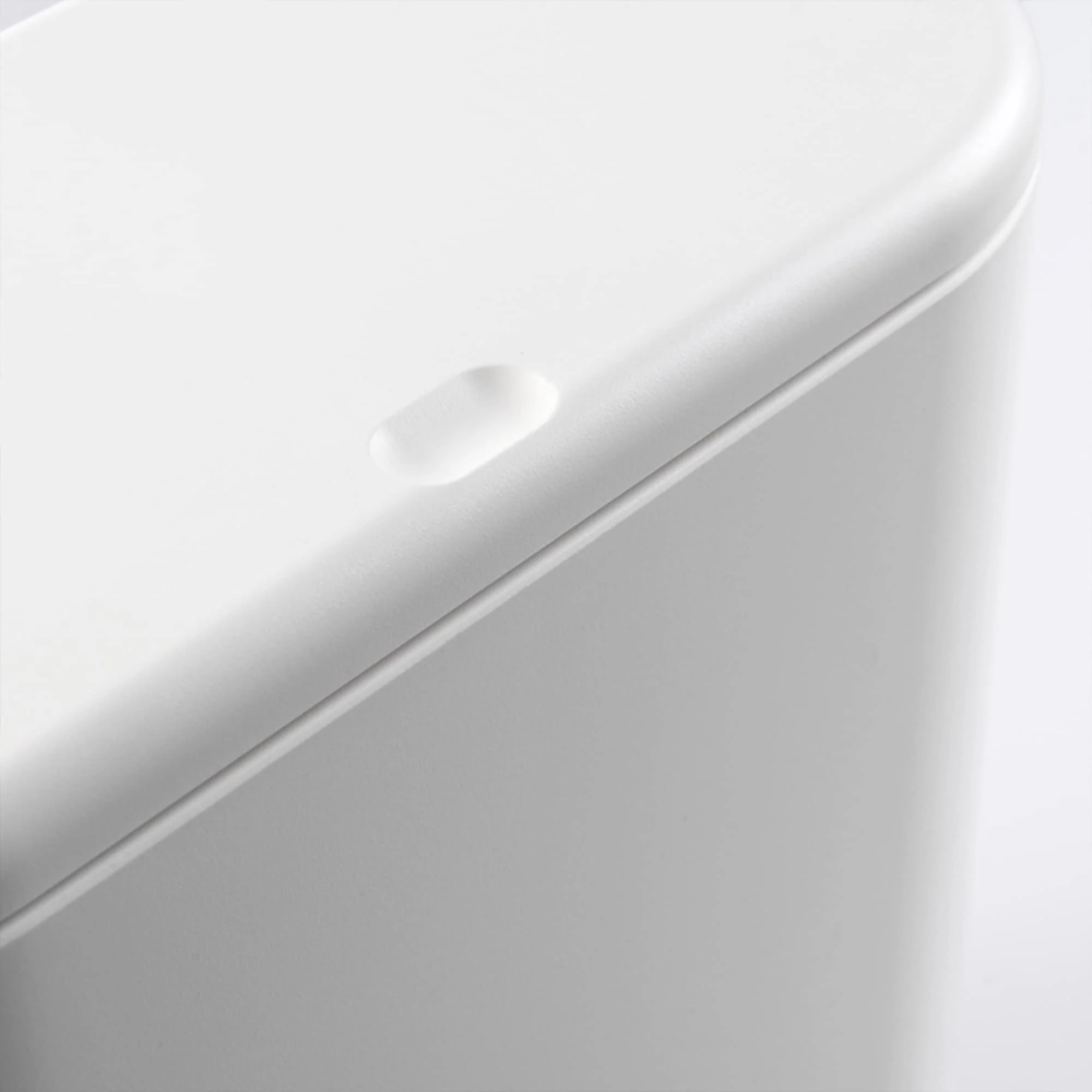 HANAMYA 2.4 Gallon Slim Trash Can with Press Top Lid