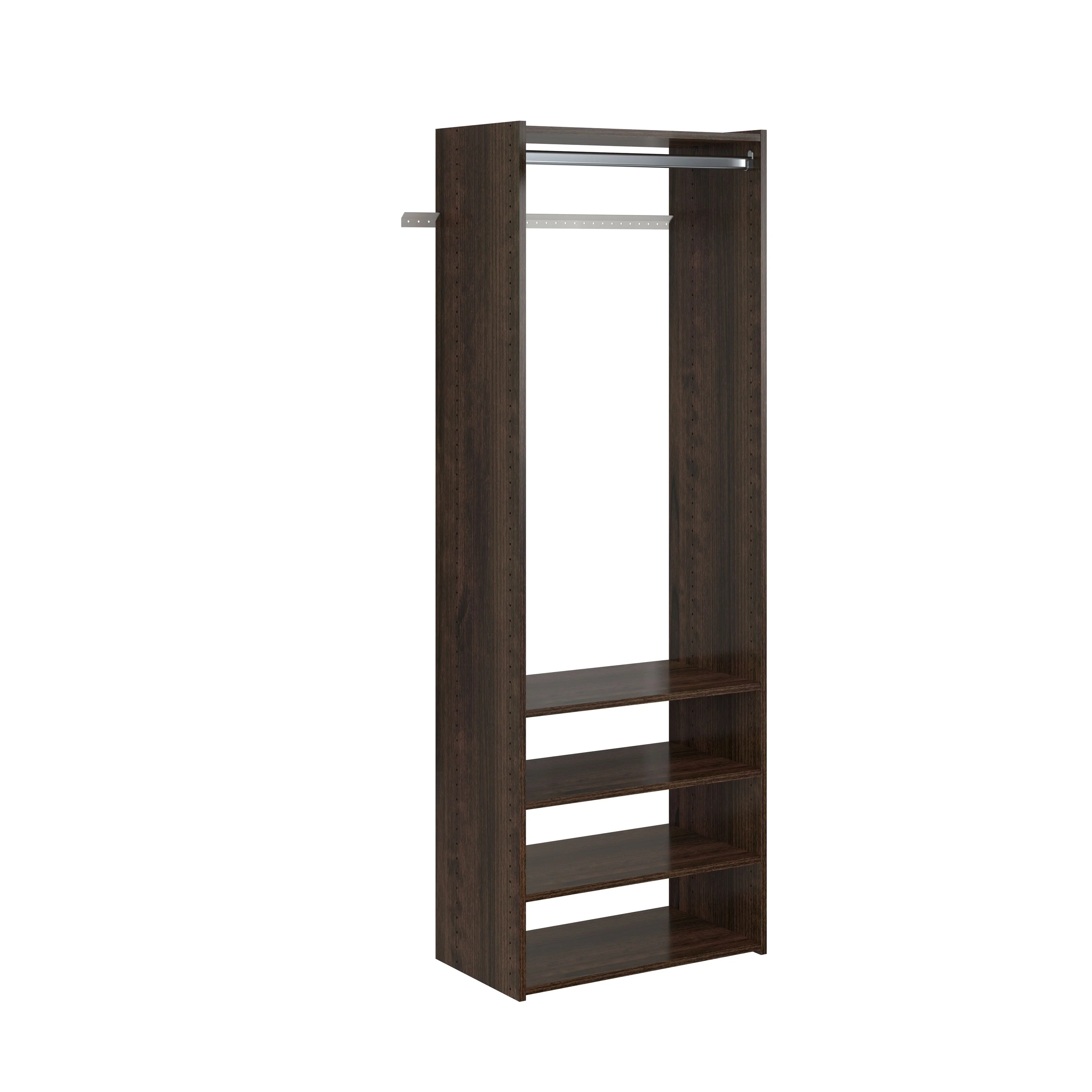 Easy Track Select Laminate Closet Tower Kit
