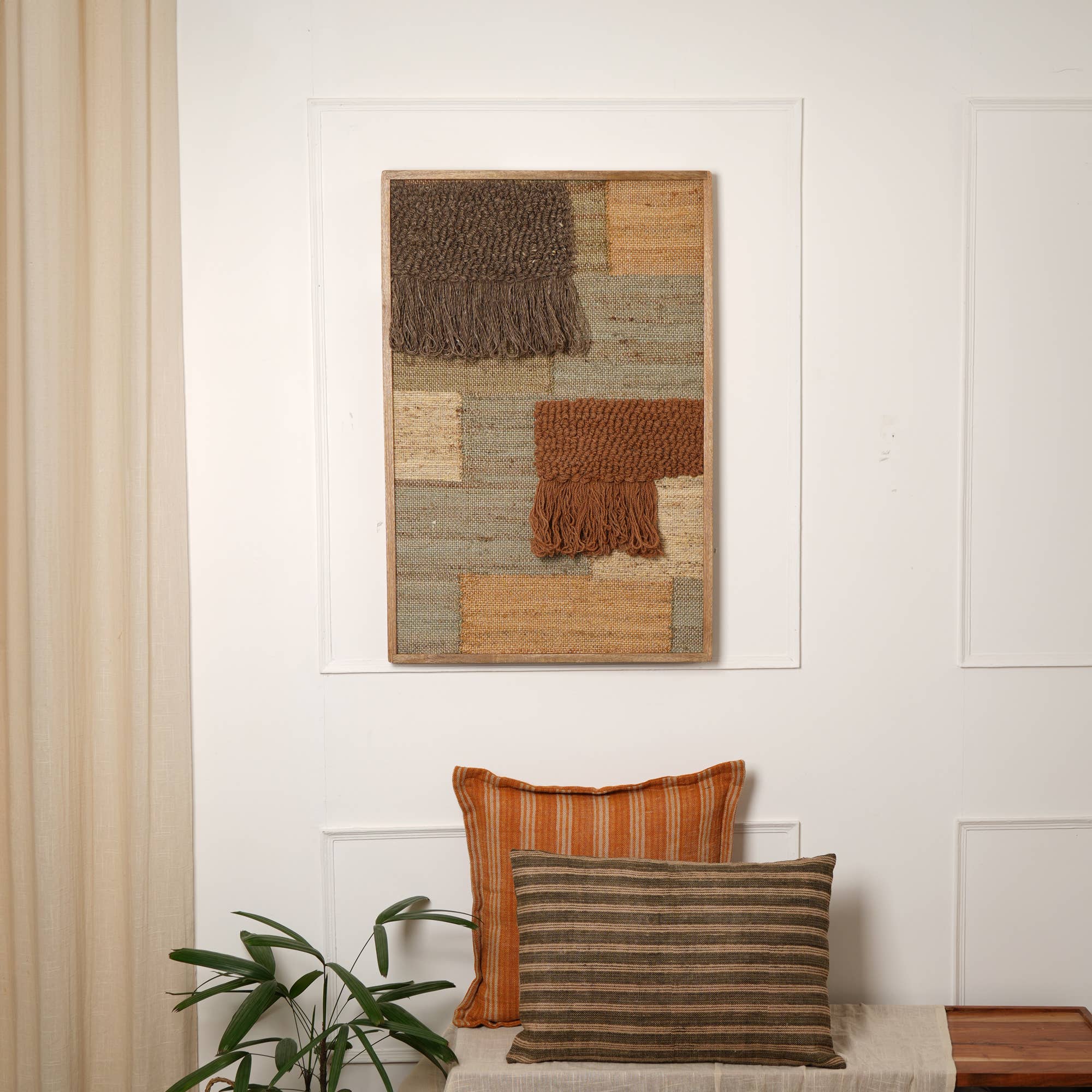 Woven Fabric Wall Decor