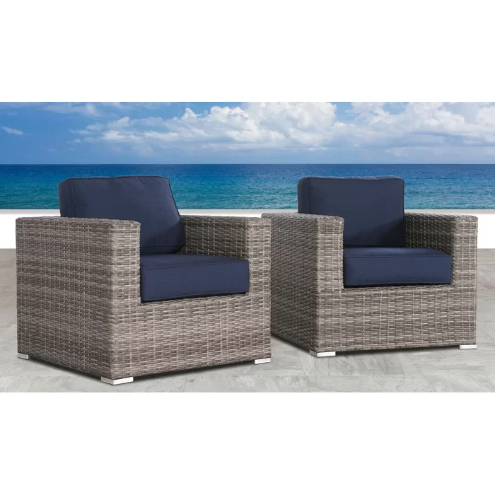 Wicker Outdoor Club Chair