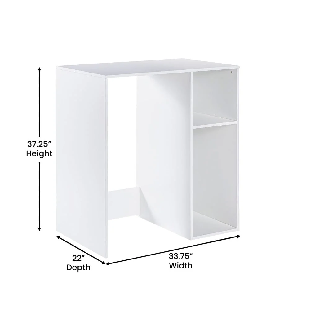 Space-Saving Mini Fridge Organizer Shelf with Cubby Storage