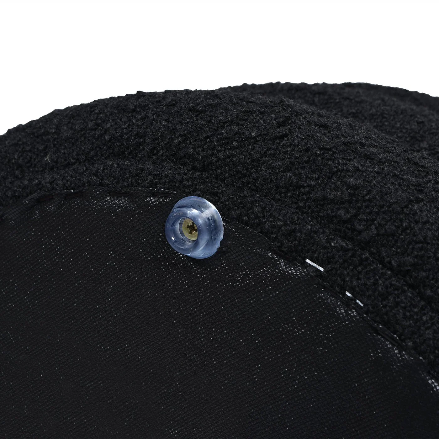 Capstone Oversized Round Ottoman with Hidden Storage Compartment