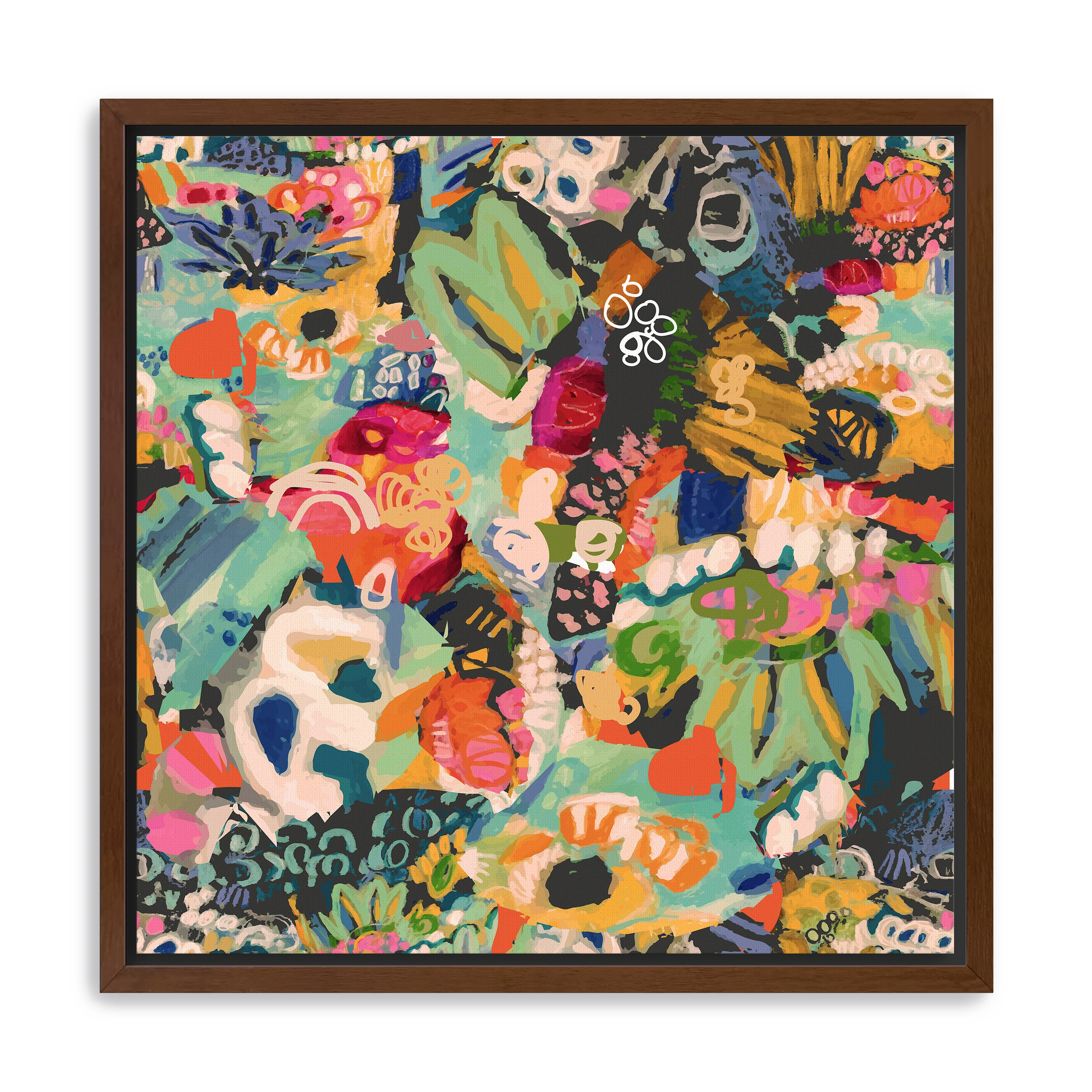 Bold Garden Canvas Giclee