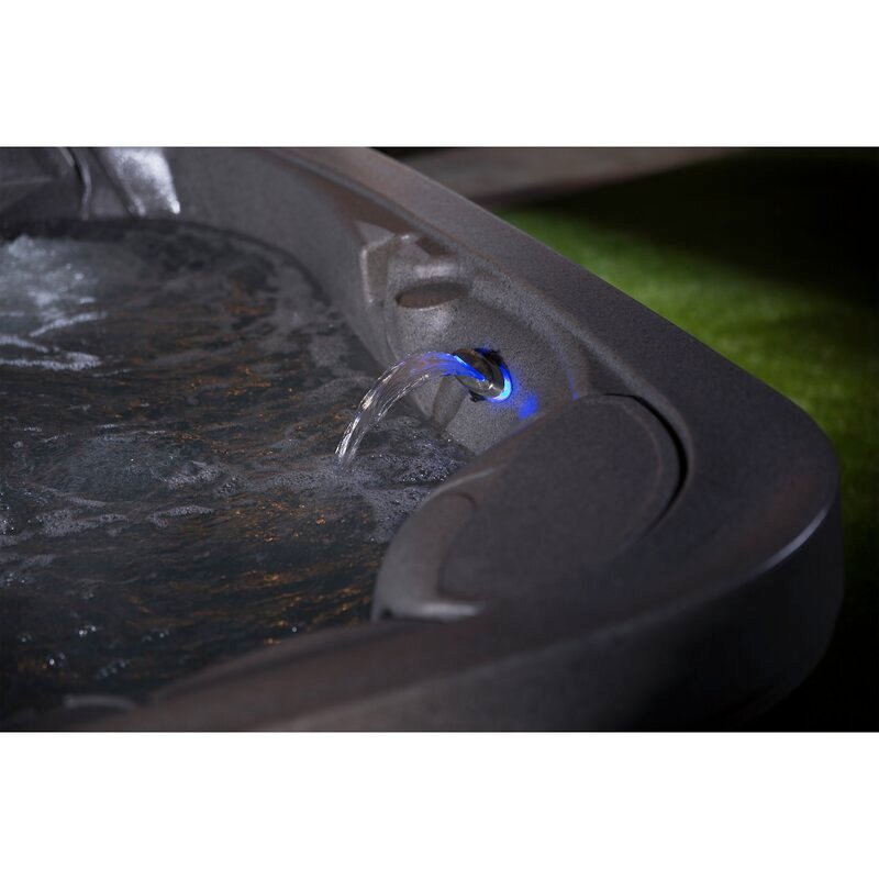 Aquarest Spas, Powered By Jacuzzi® Pumps 6 - Person 45 - Jet Square Plug And Play Hot Tub with Ozonator