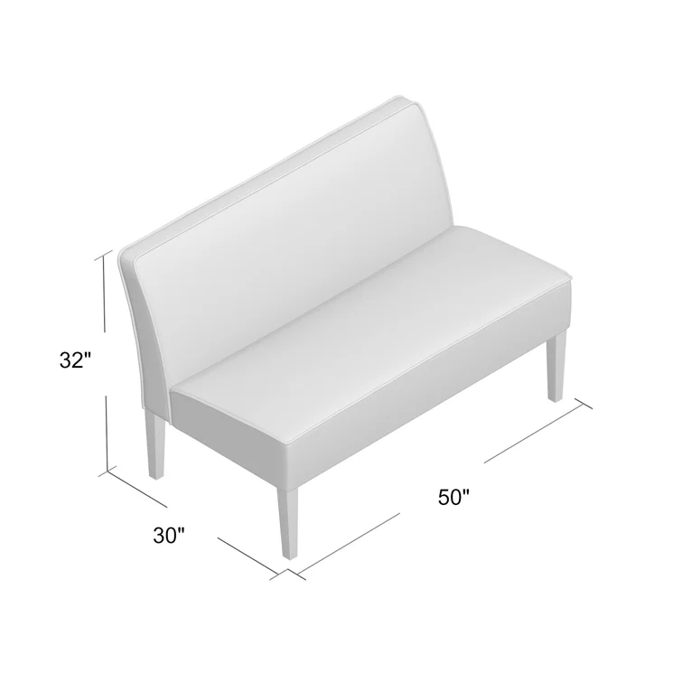 Jossey 50'' Upholstered Loveseat