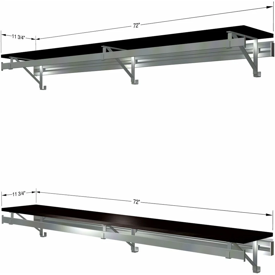 arrange a SPACE RCMBX Double Shelf-Hang Closet System