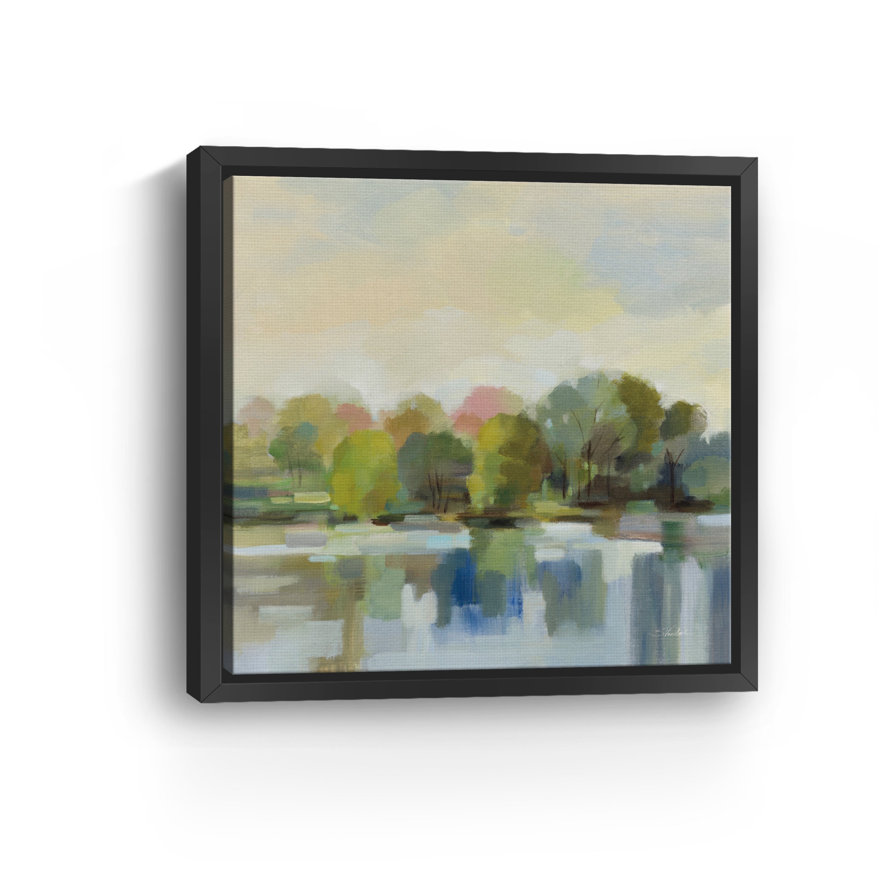 Spring Willows Canvas Giclee