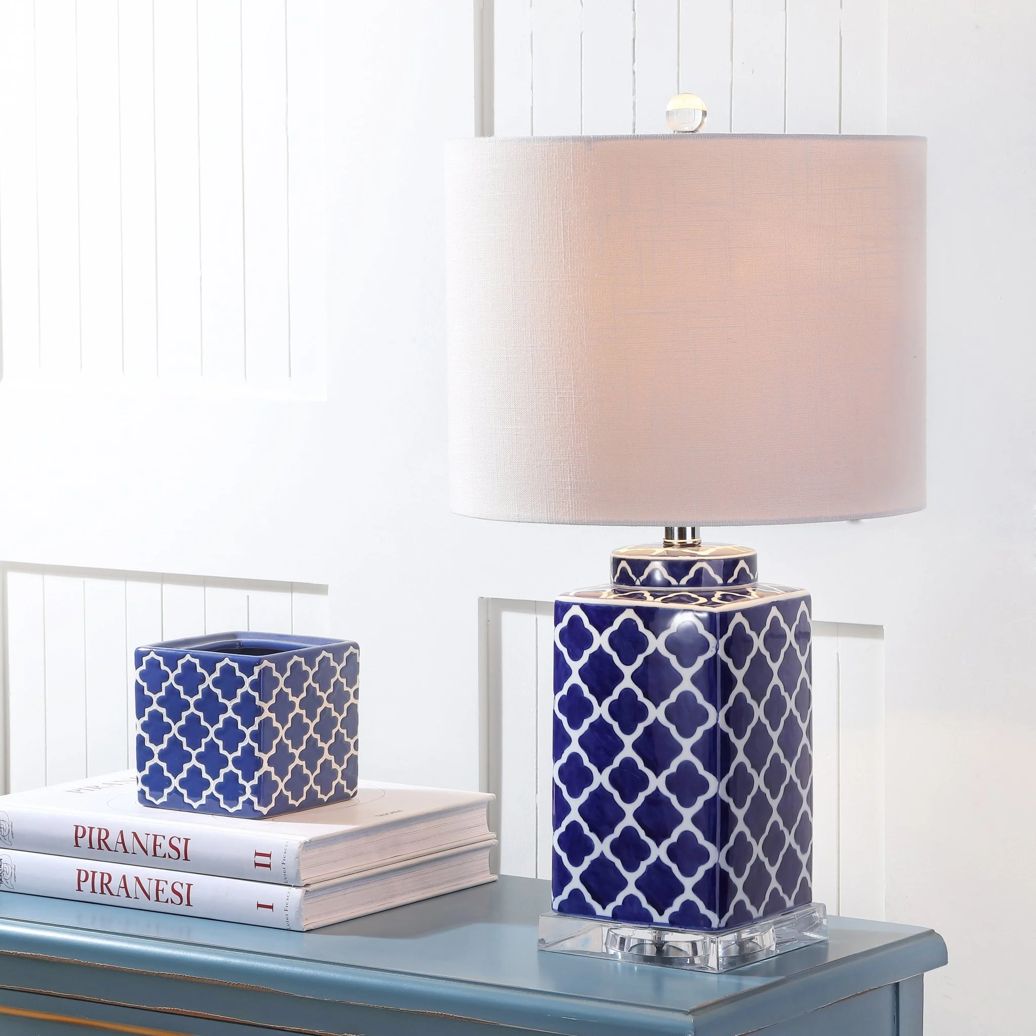 Clarke Chinoiserie LED Table Lamp