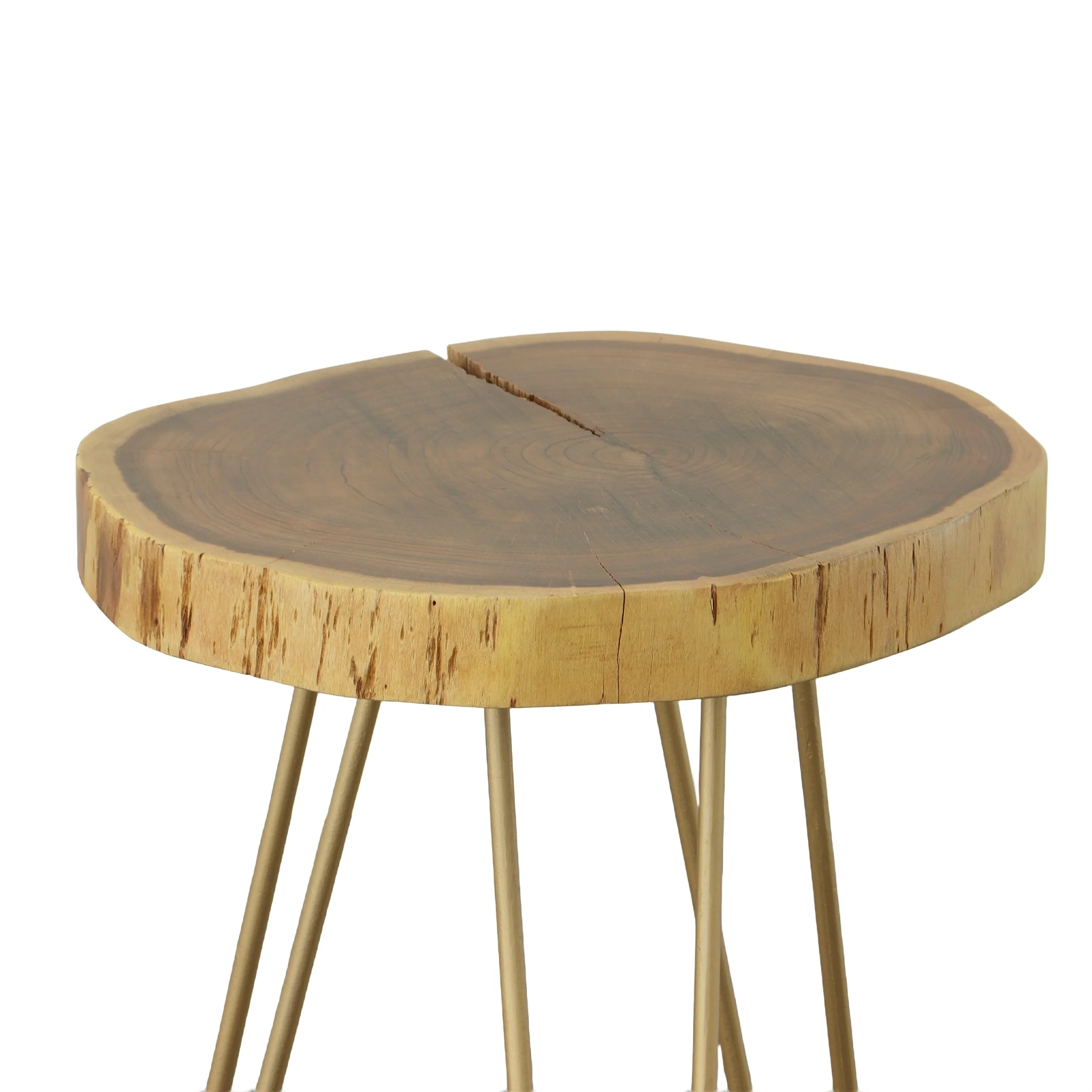 Seti Live Edge Accent Table