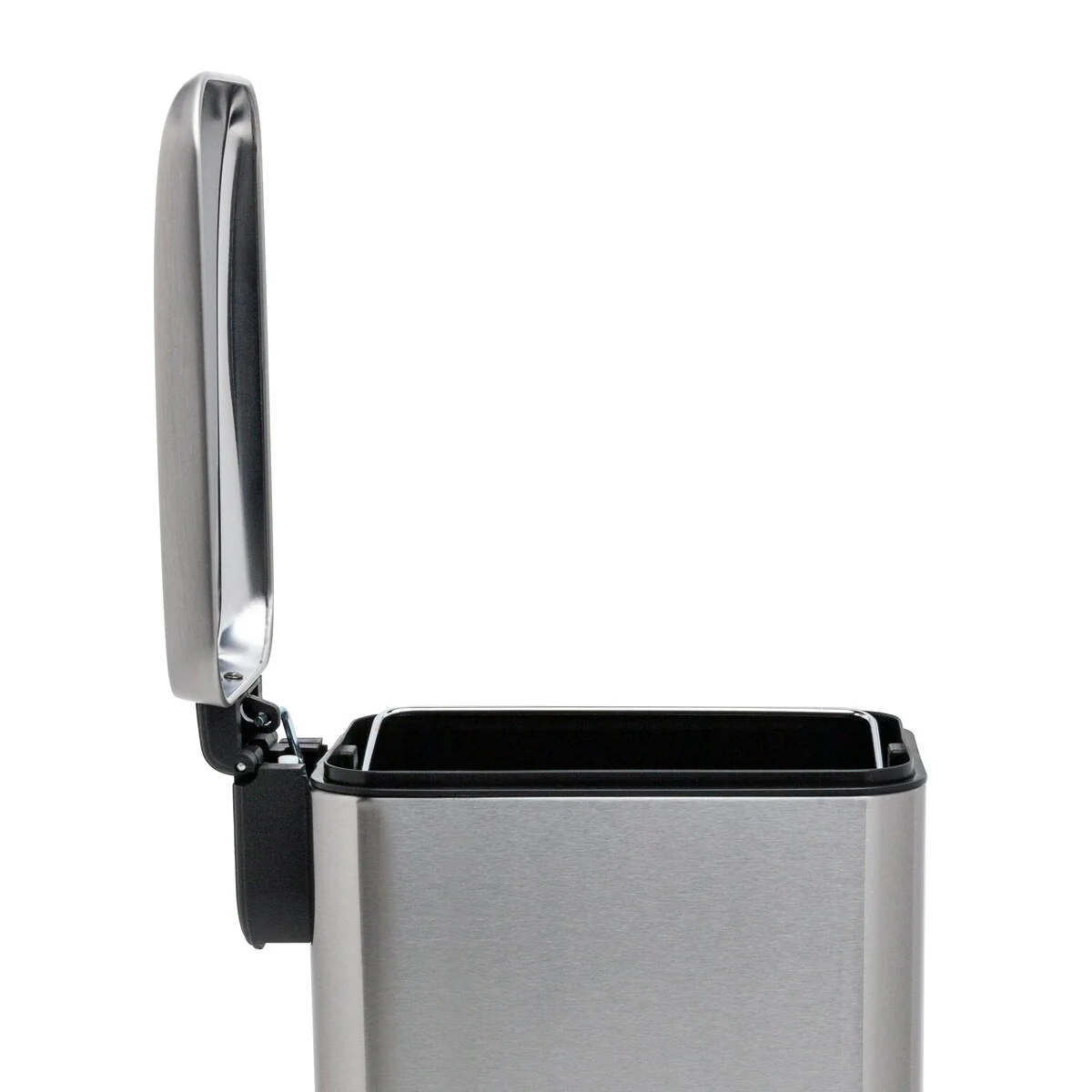 Qualiazero 5L / 1.3 Gal + 5L / 1.3 Gal Slim Stainless Steel Step Can Twin Pack