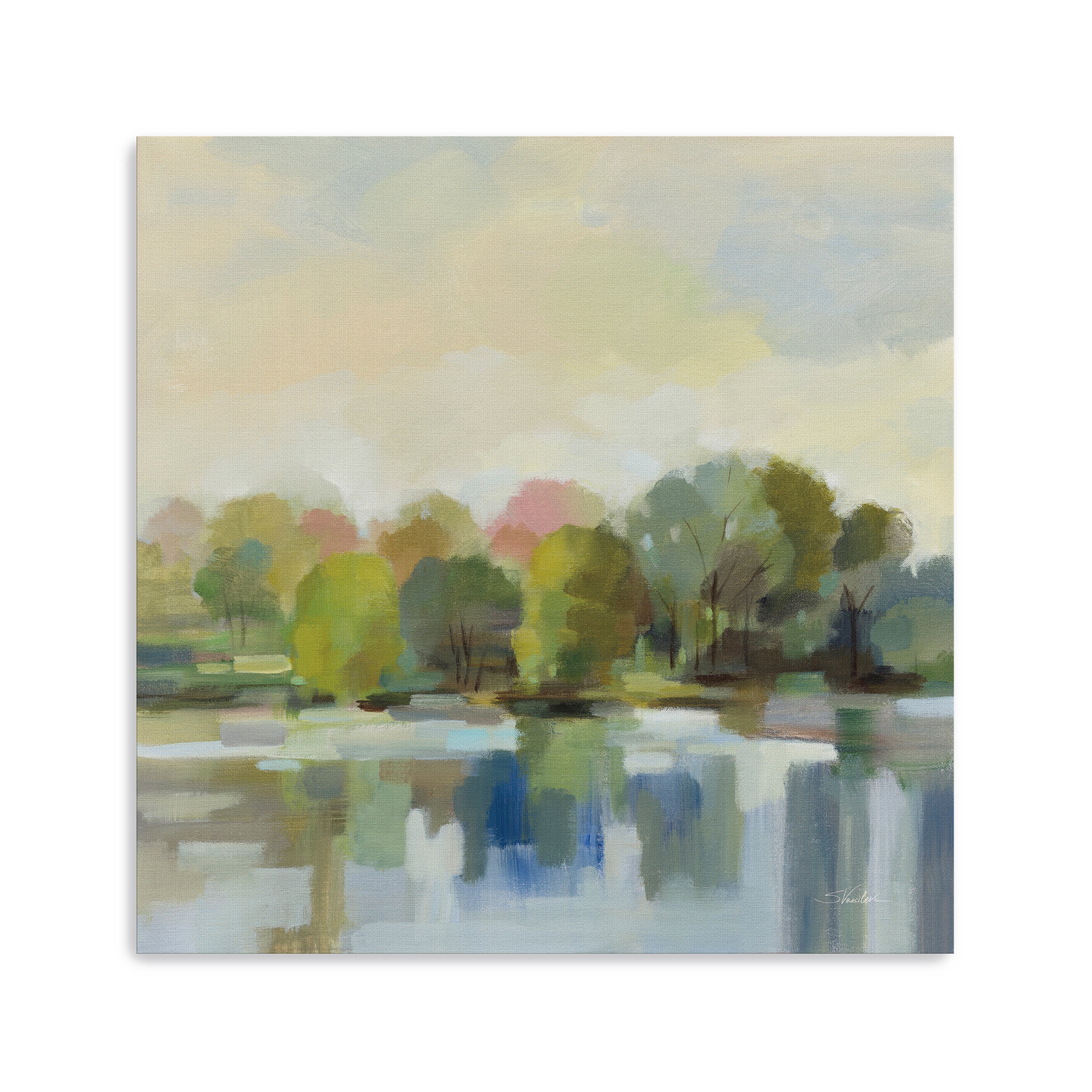 Spring Willows Canvas Giclee