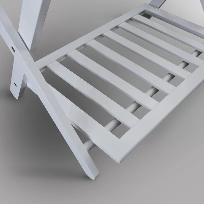 Hotel-style Luggage Rack with Shelf