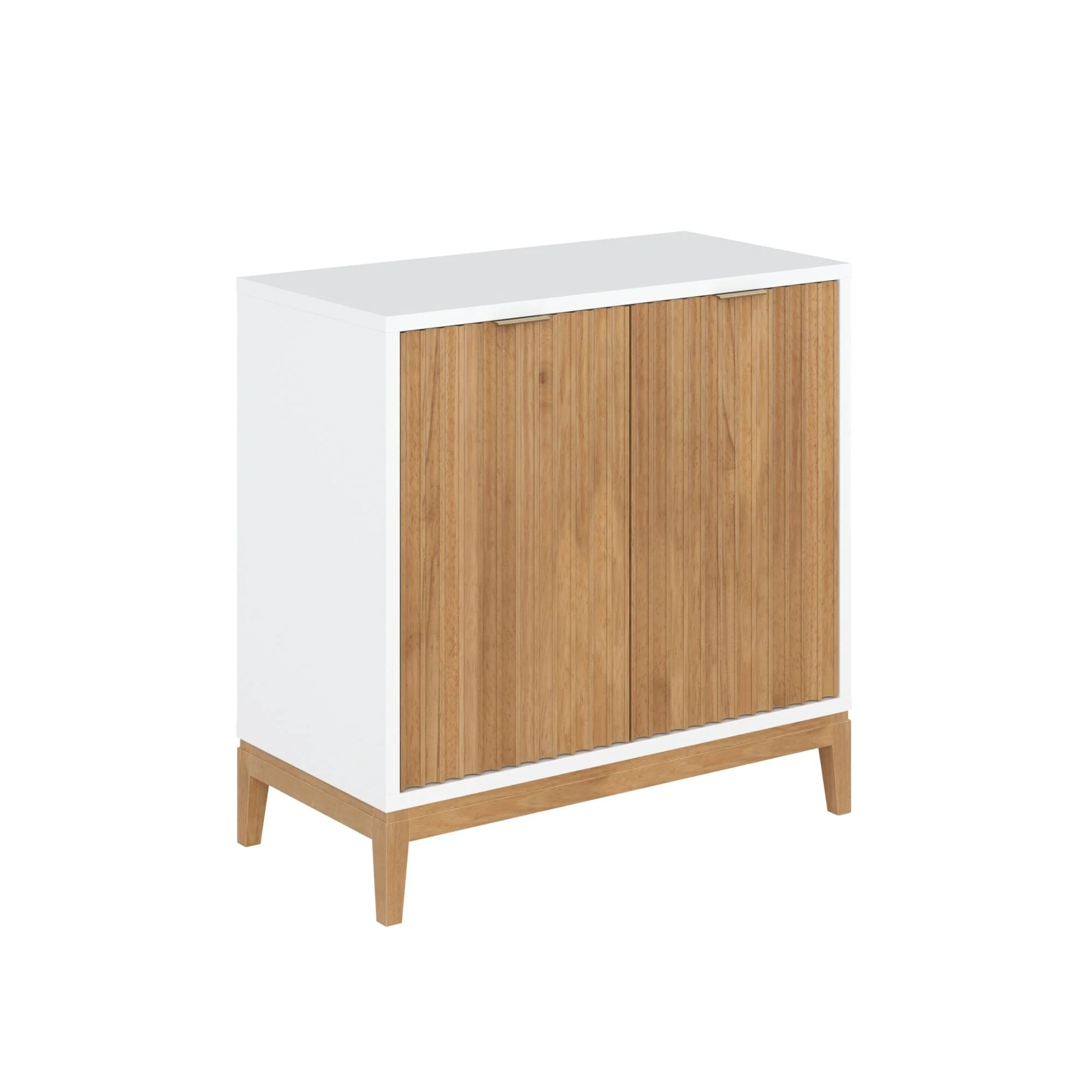 Jasper Modern Sideboard, Kitchen Storage Cabinet with Fluted Doors