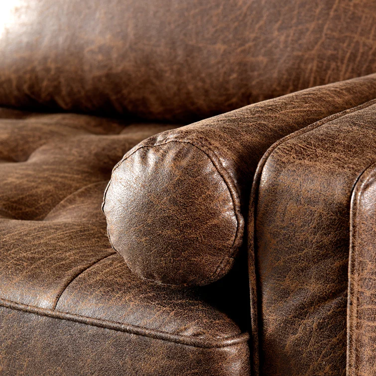 Fiorillo 69.68" Square Arm Loveseat