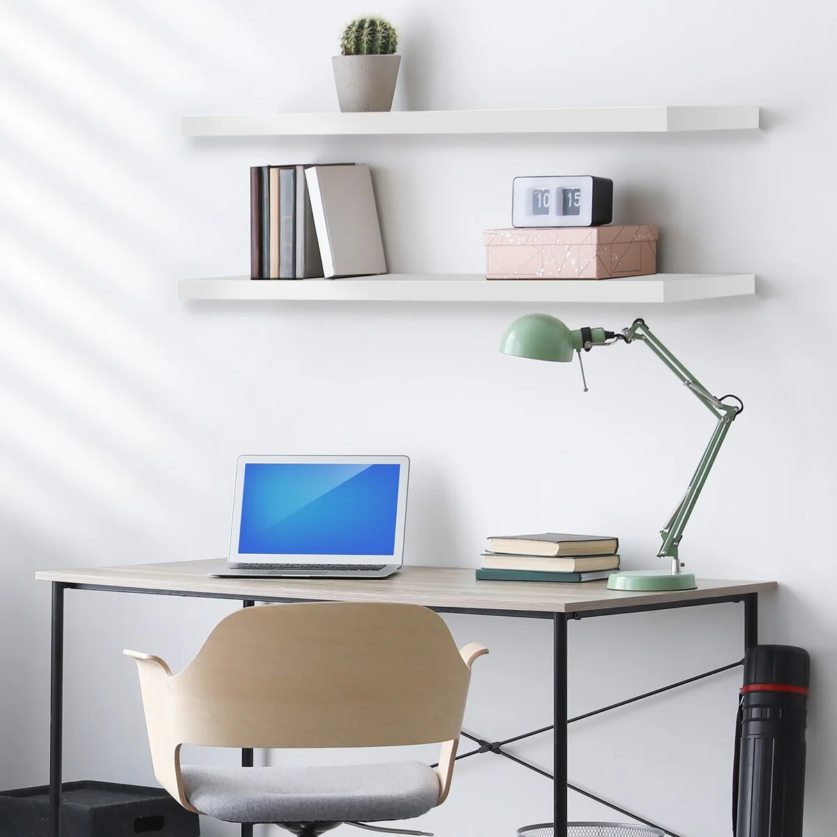 Sorbus Long Floating Shelves for Wall Set of 2 - 35
