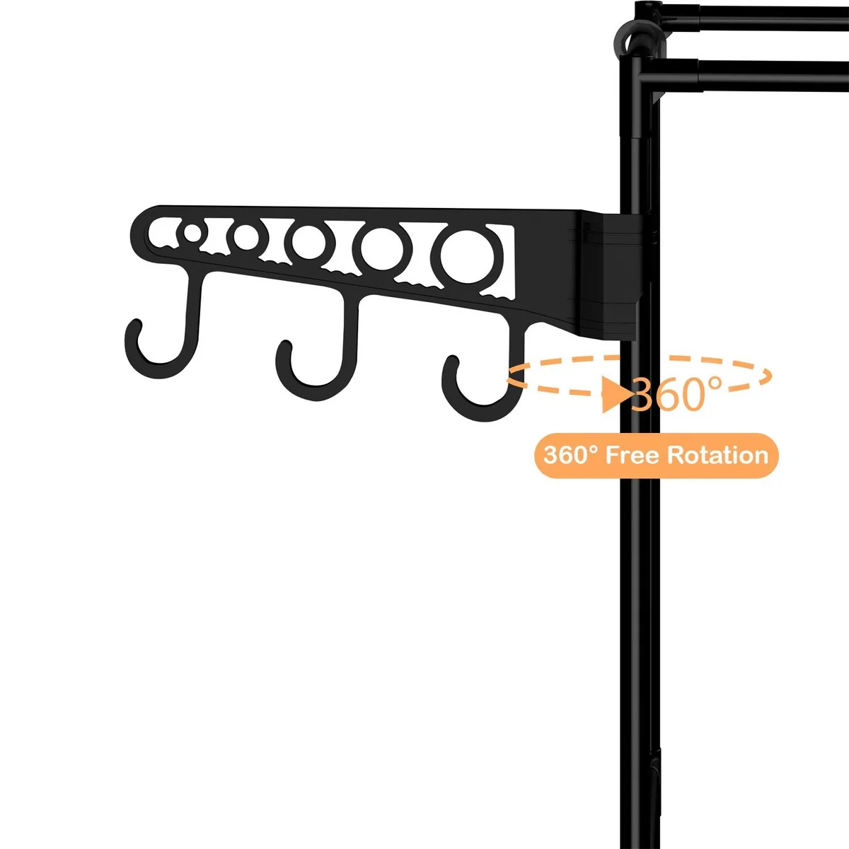 Heavy Duty Clothes Rack with Hanging Rods - A