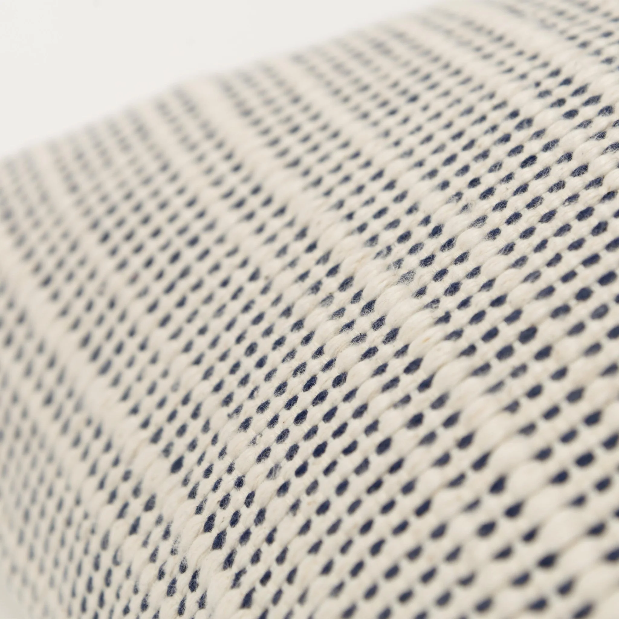 Woven Cotton stripe Decorative Throw Pillow