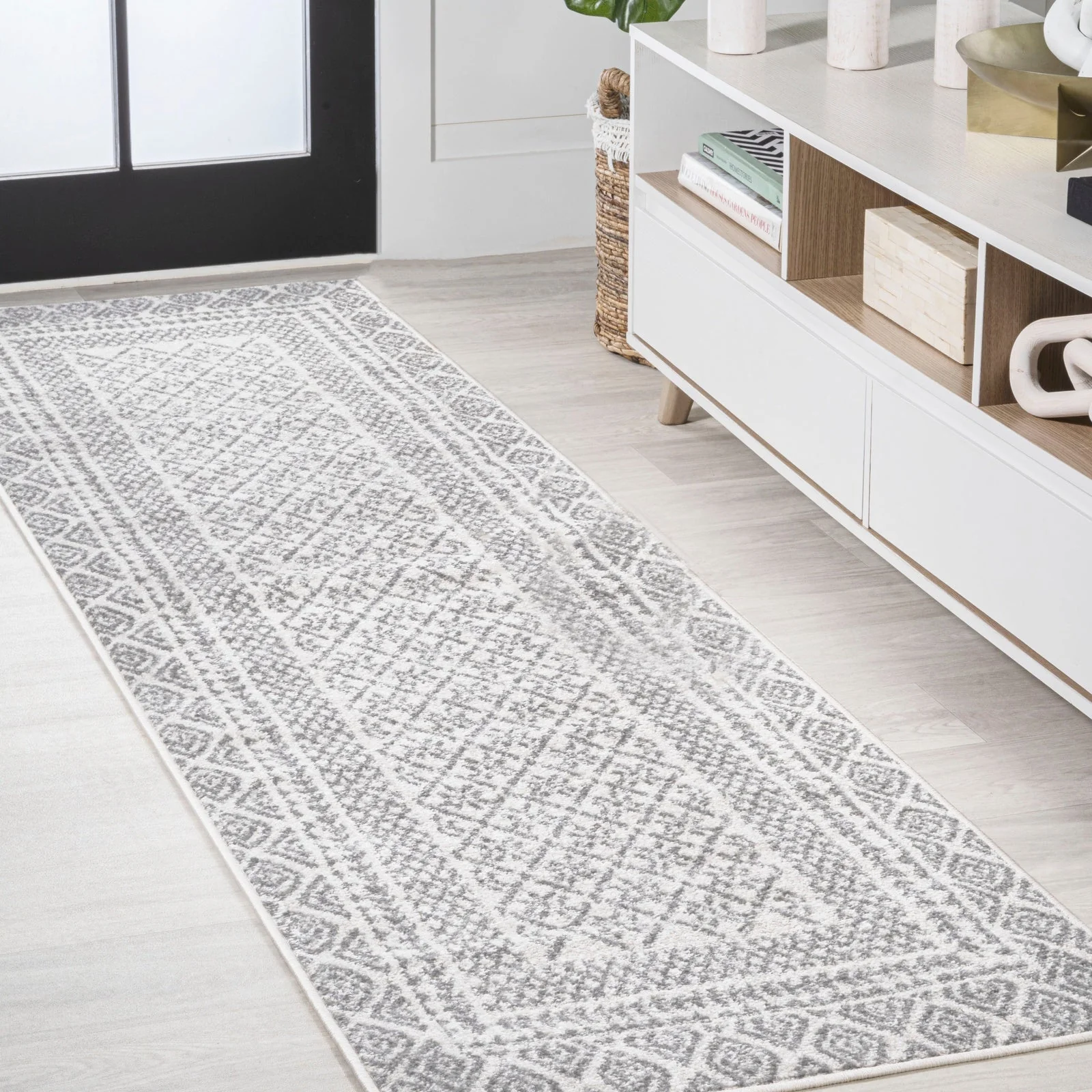 Athens Modern Geometric Boho Area Rug