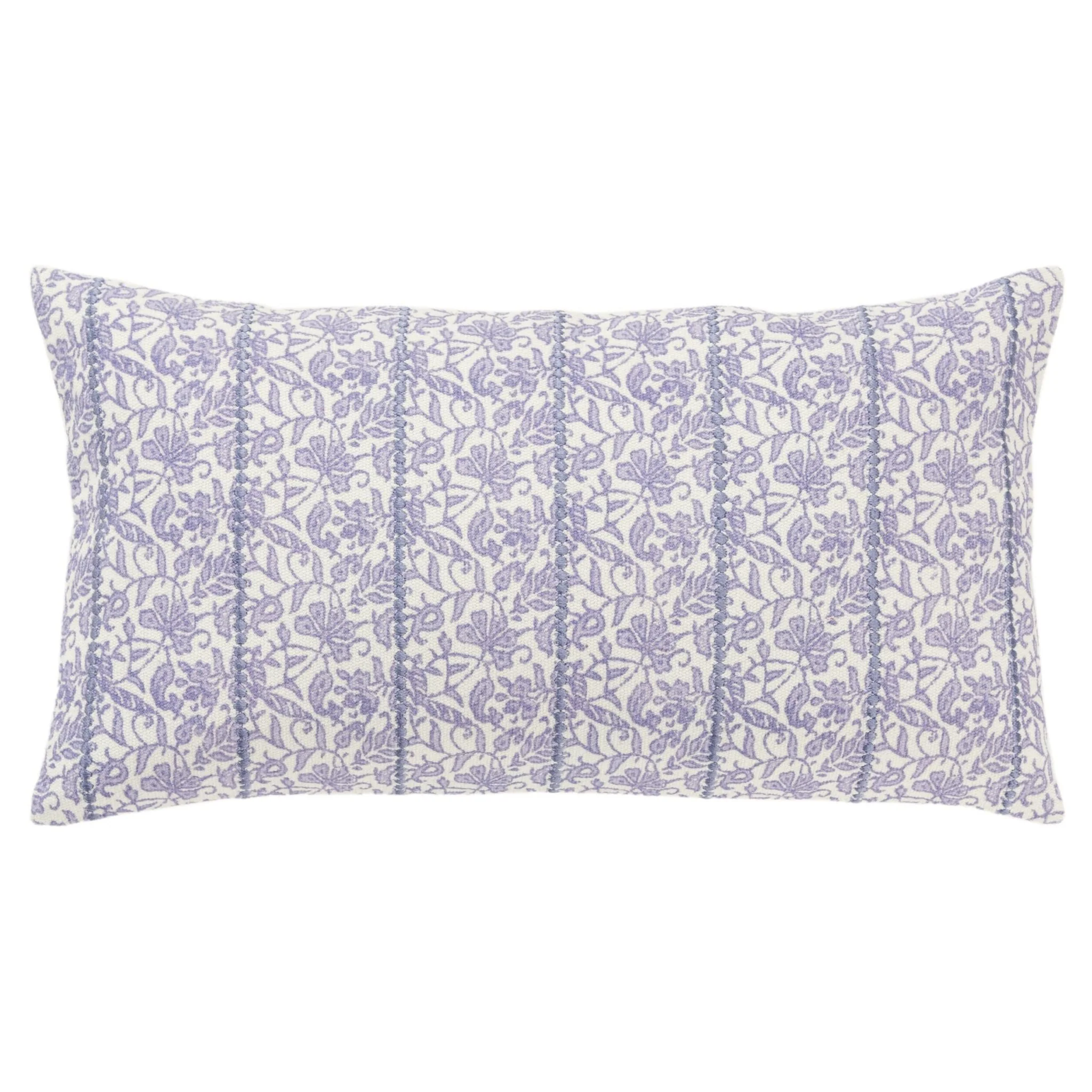 Botanical Pattern Lumbar Pillow