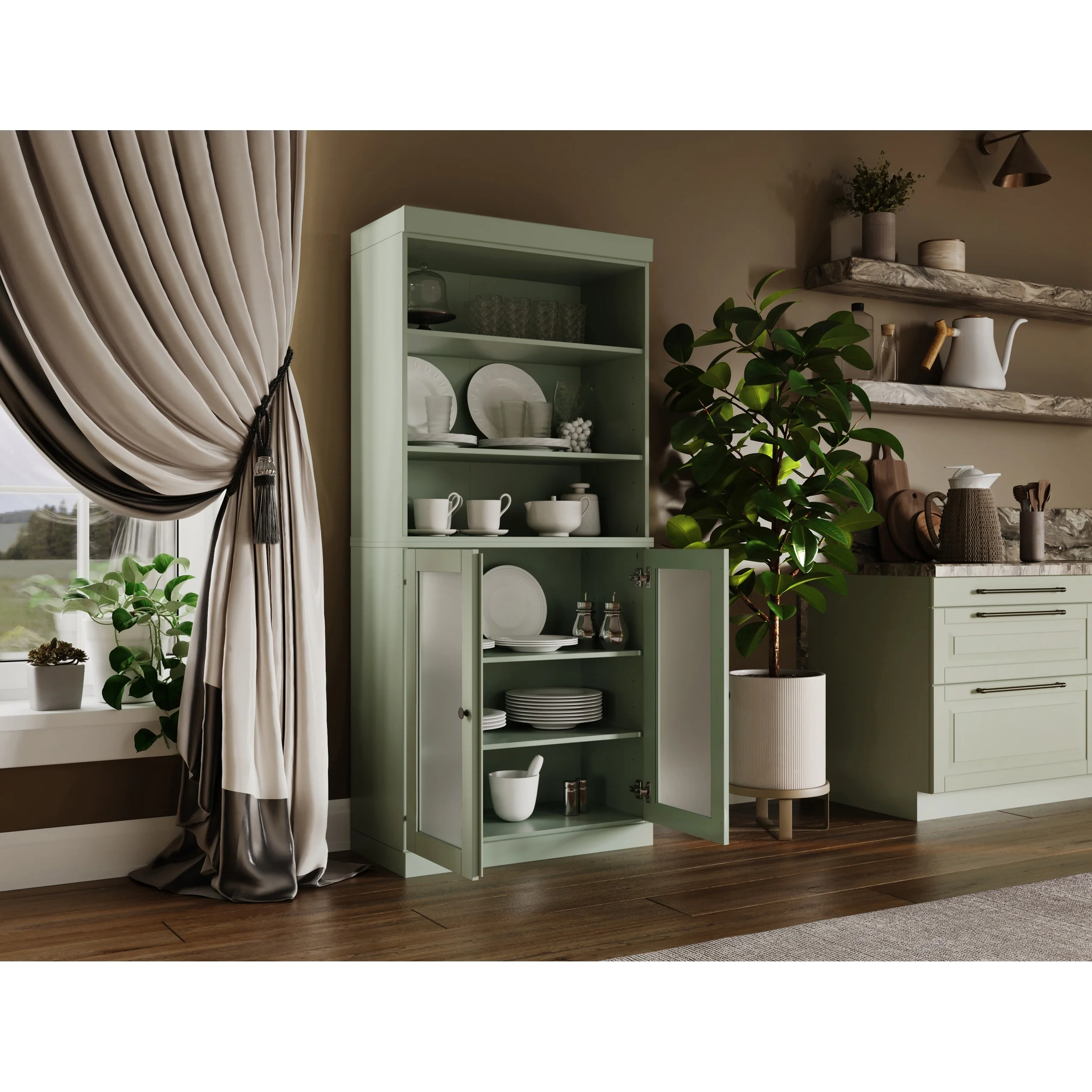 100% Solid Wood 32