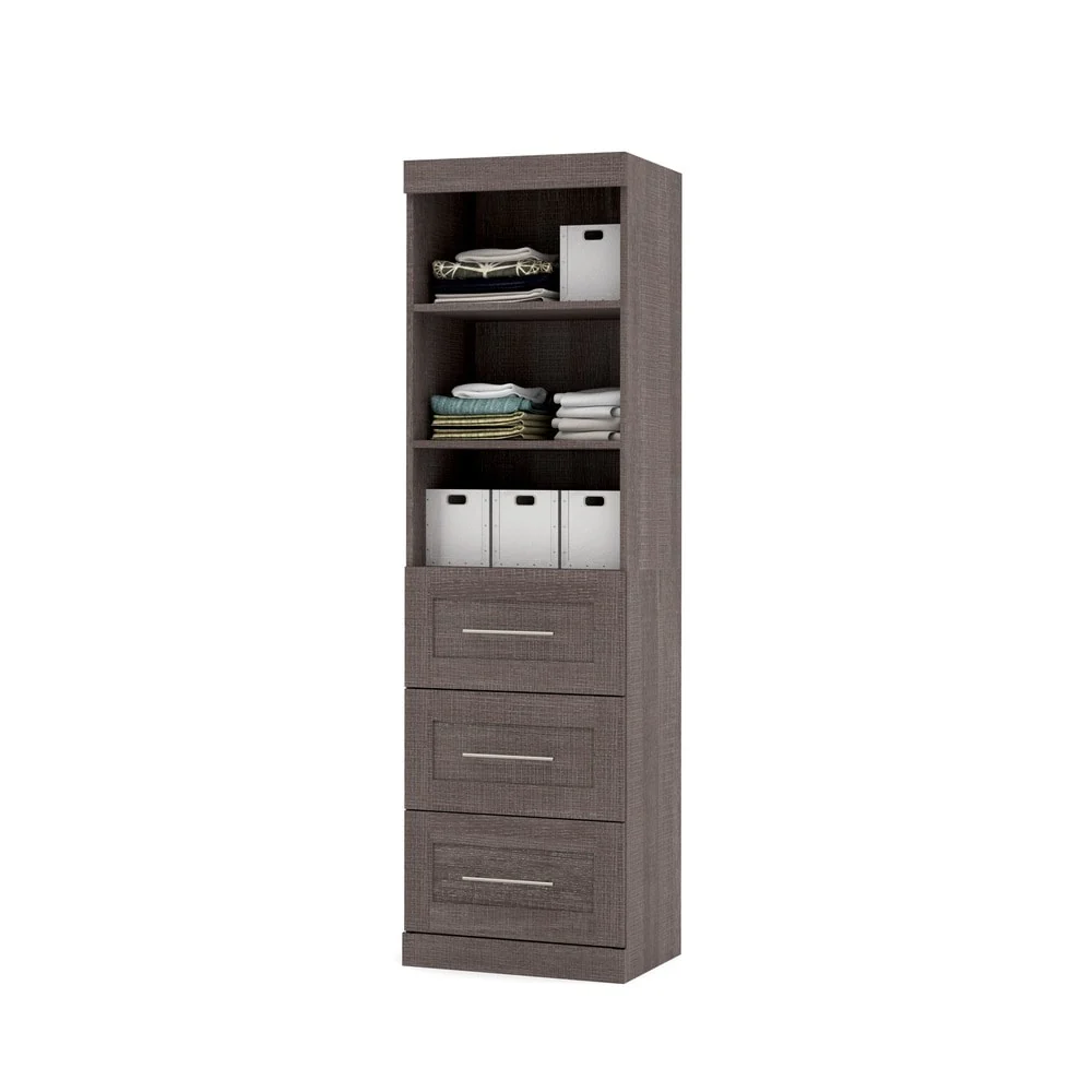 Pur 25W Closet Organizer with Drawers by Bestar
