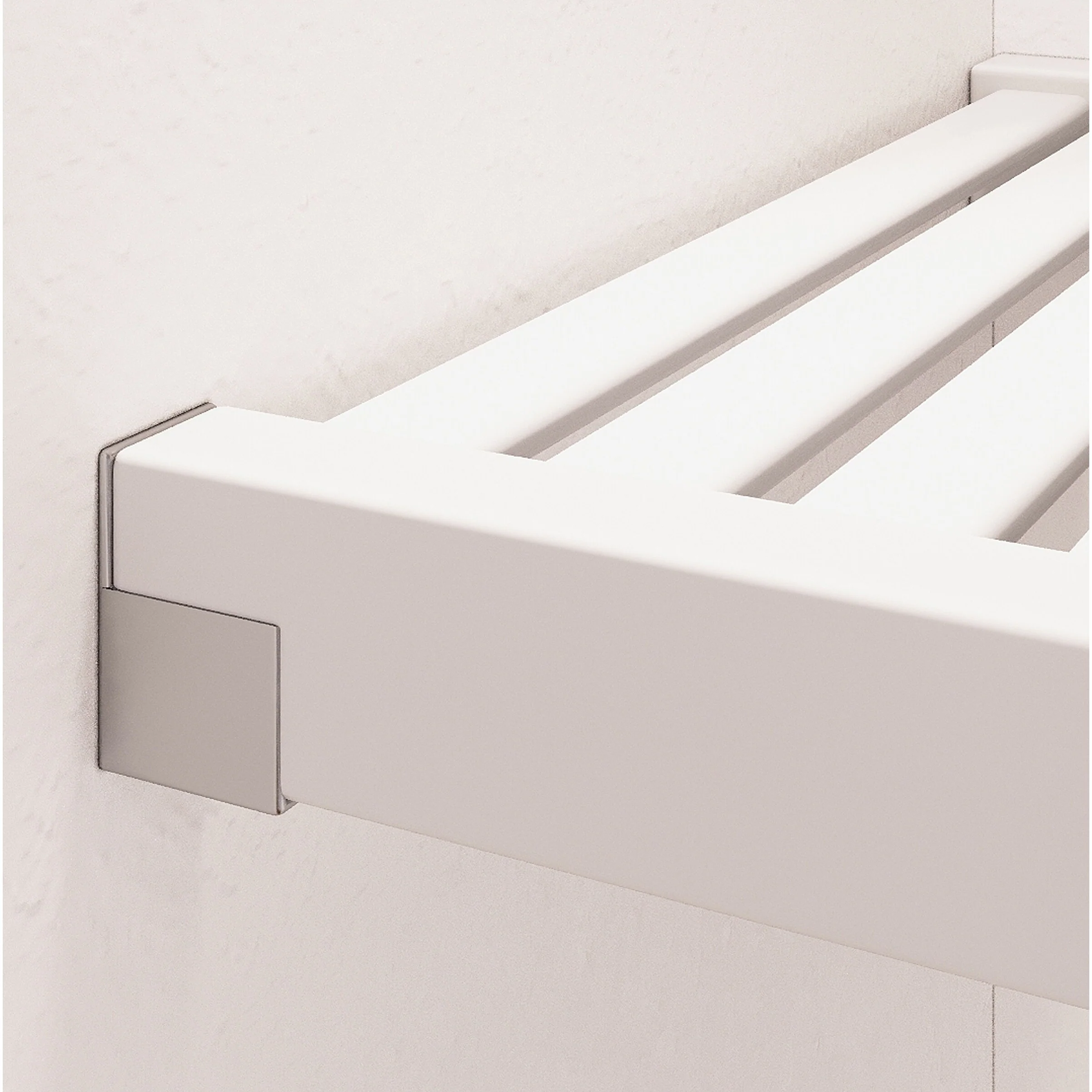 John Louis Home Solid Wood Reach-In Closet System White