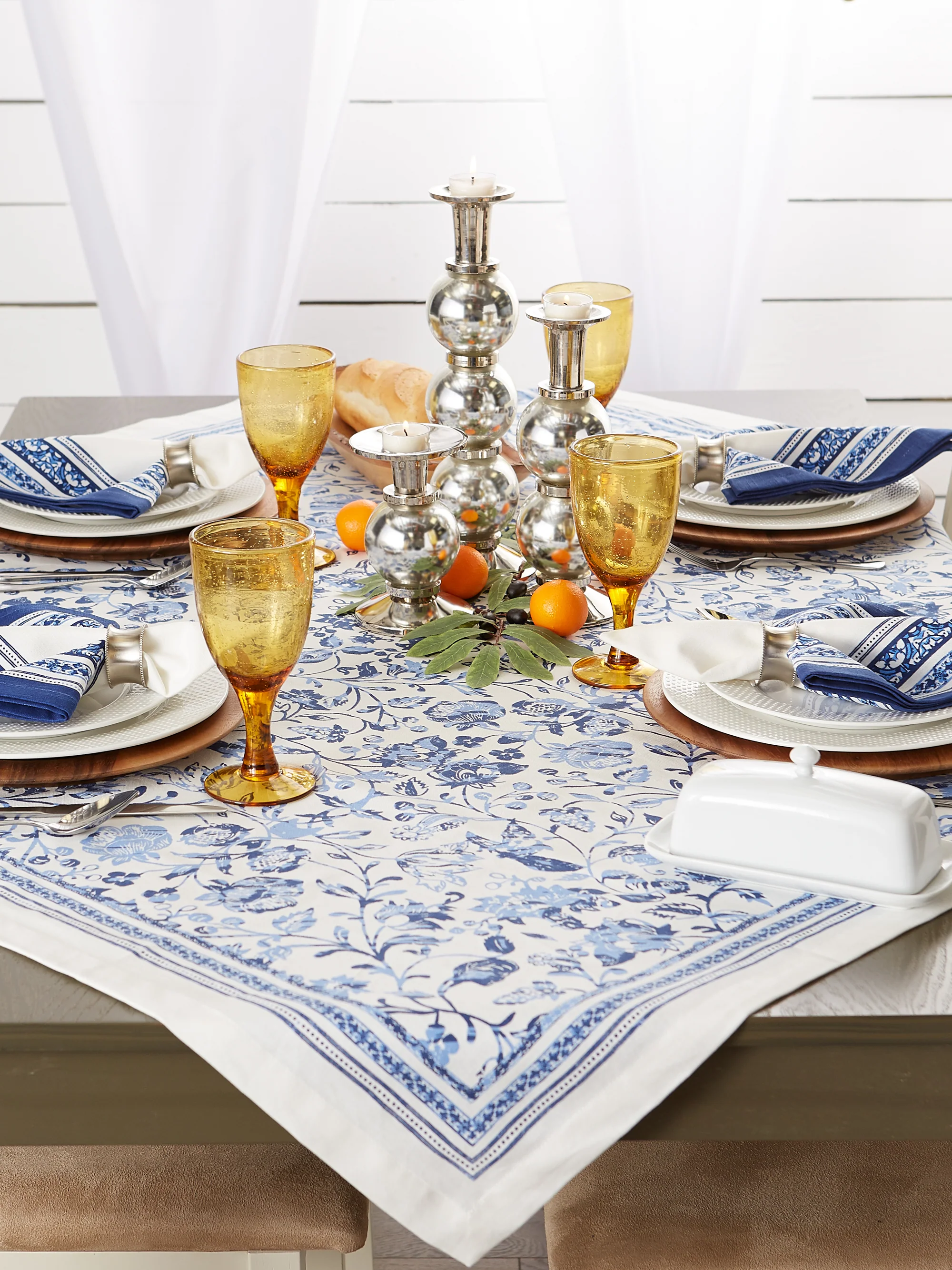 Madiera Print Tablecloth