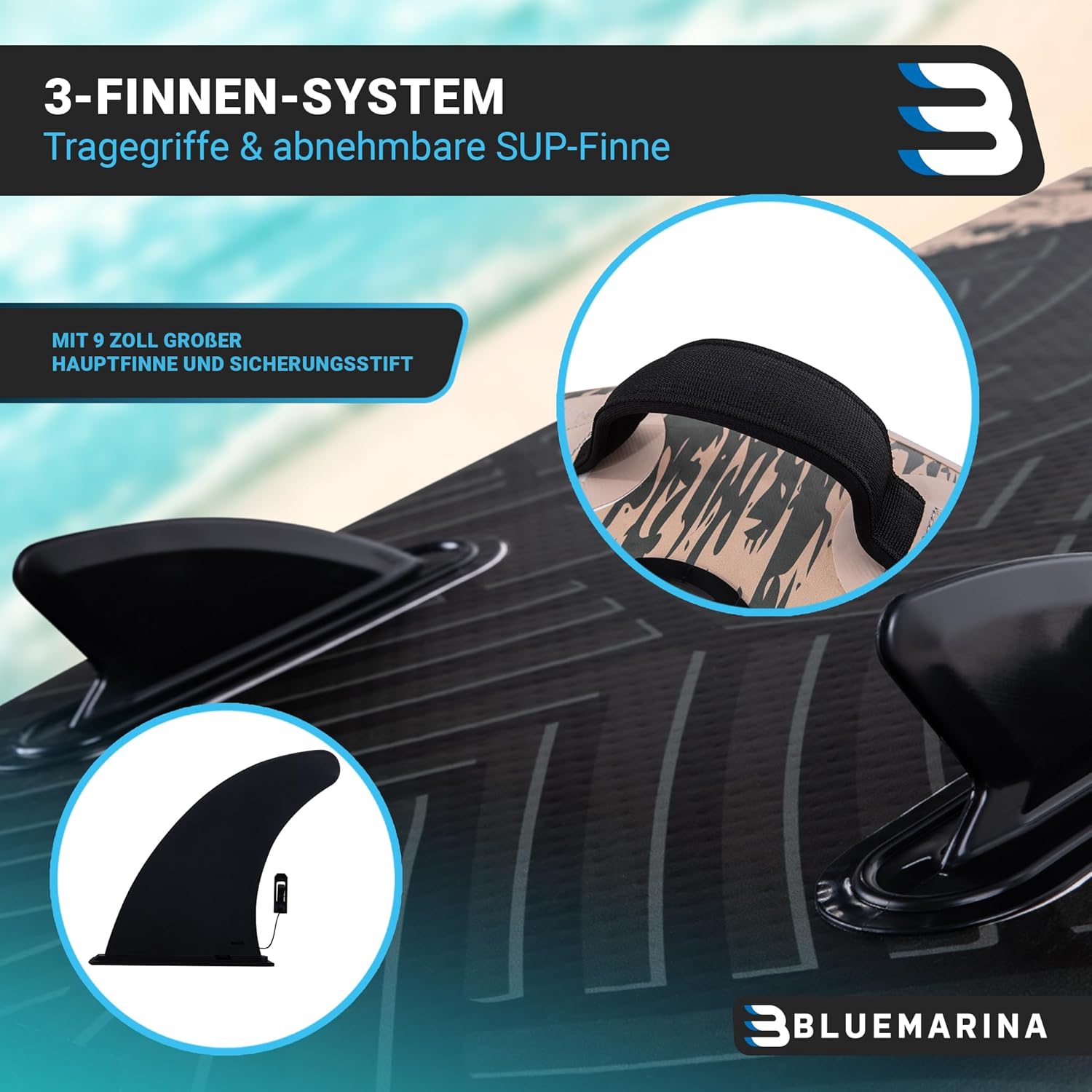 Bluemarina Ariki Stand Up Paddle Board Inflatable