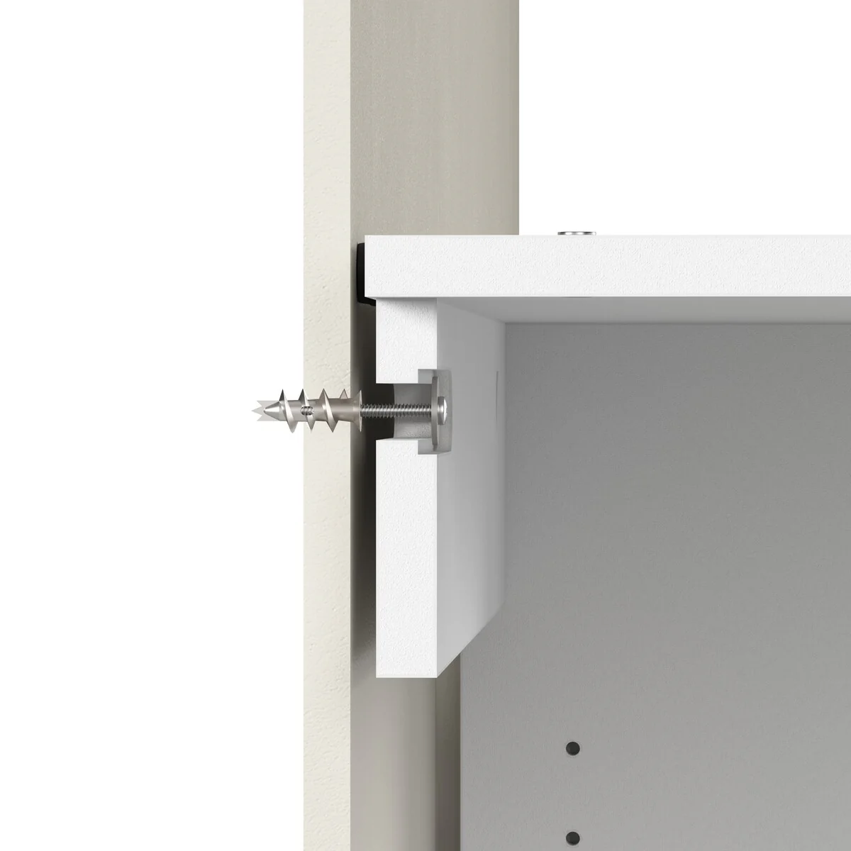 Carina Closet 24W Organizer with Rods, Drawers, Cubbies by Bestar