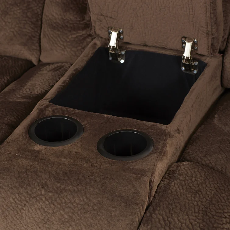 Ecklund 79'' Upholstered Reclining Loveseat