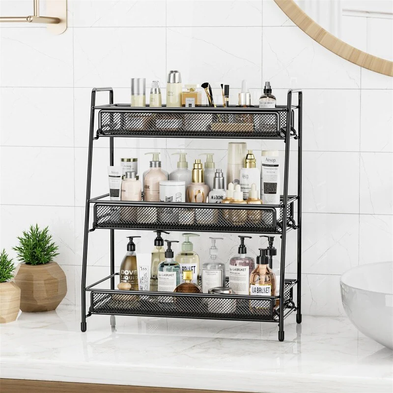 Bathroom Countertop Organizer Shelf - 7