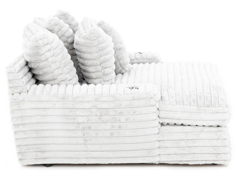 Summer Flash Sale! Limited-Time Promotion—Nestle Chaise Lounge With Dual Cupholders And Charging Ports