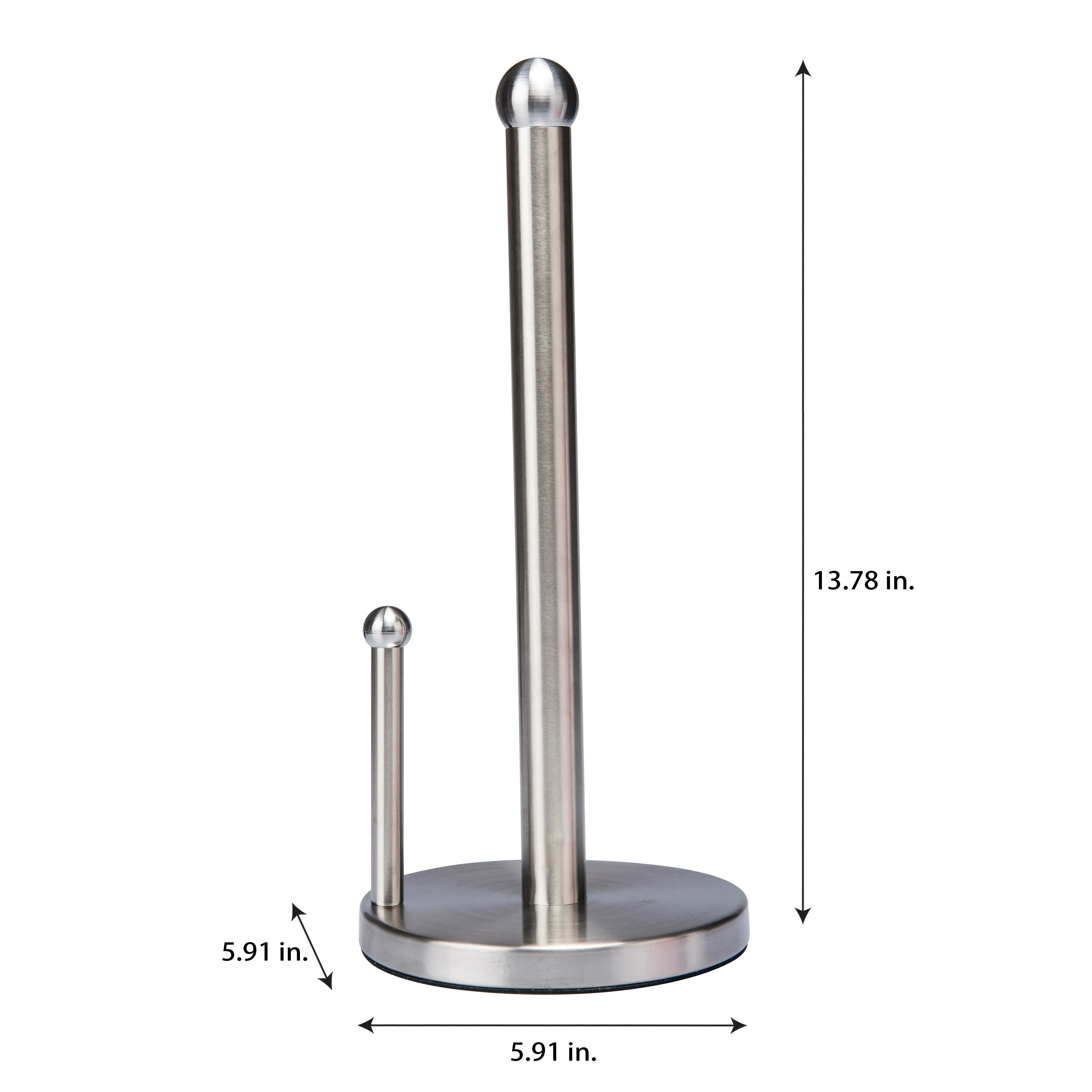 Kitchen Details Paper Towel Holder in Stainless Steel - 6