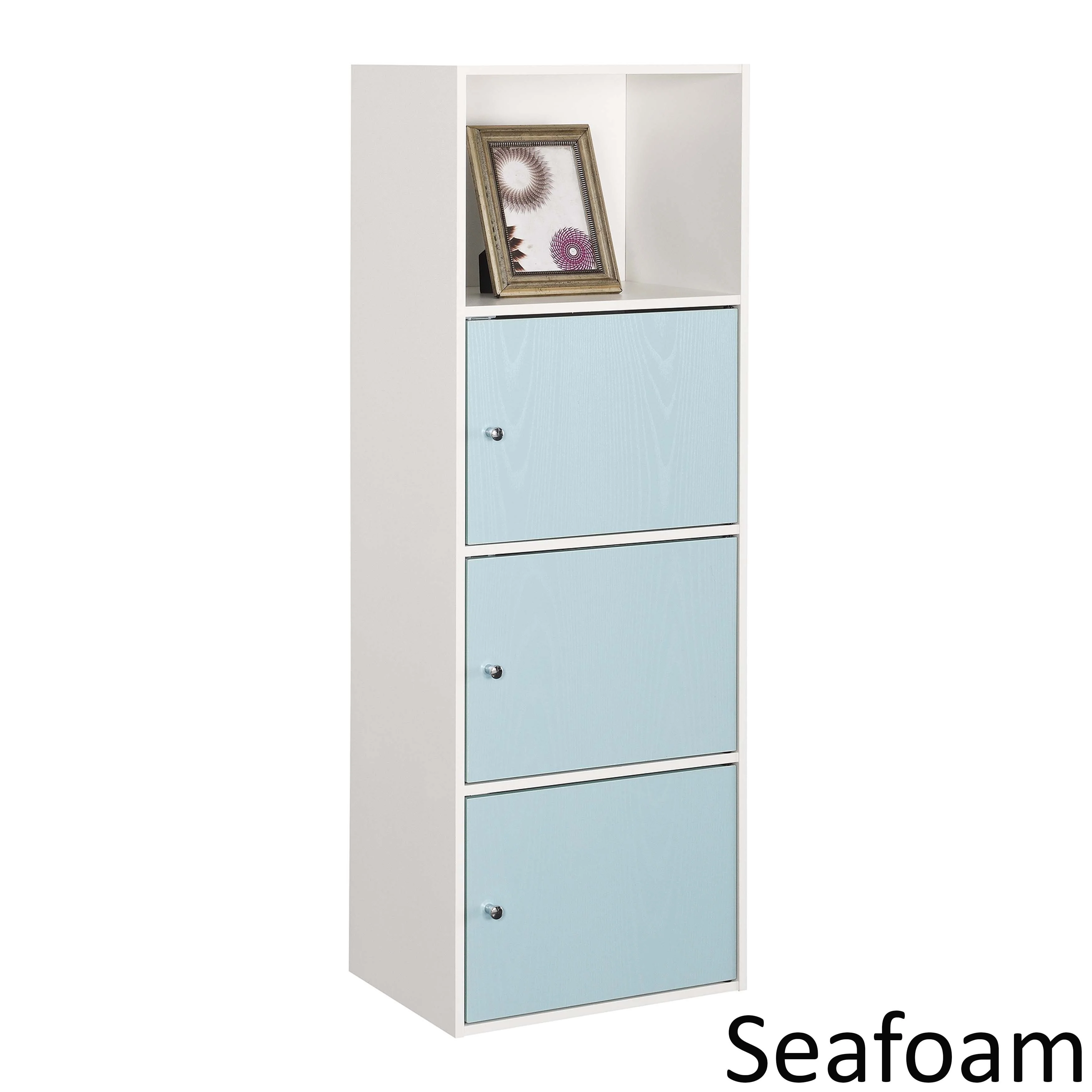 Convenience Concepts Xtra Storage 3 Door Cabinet with Shelf