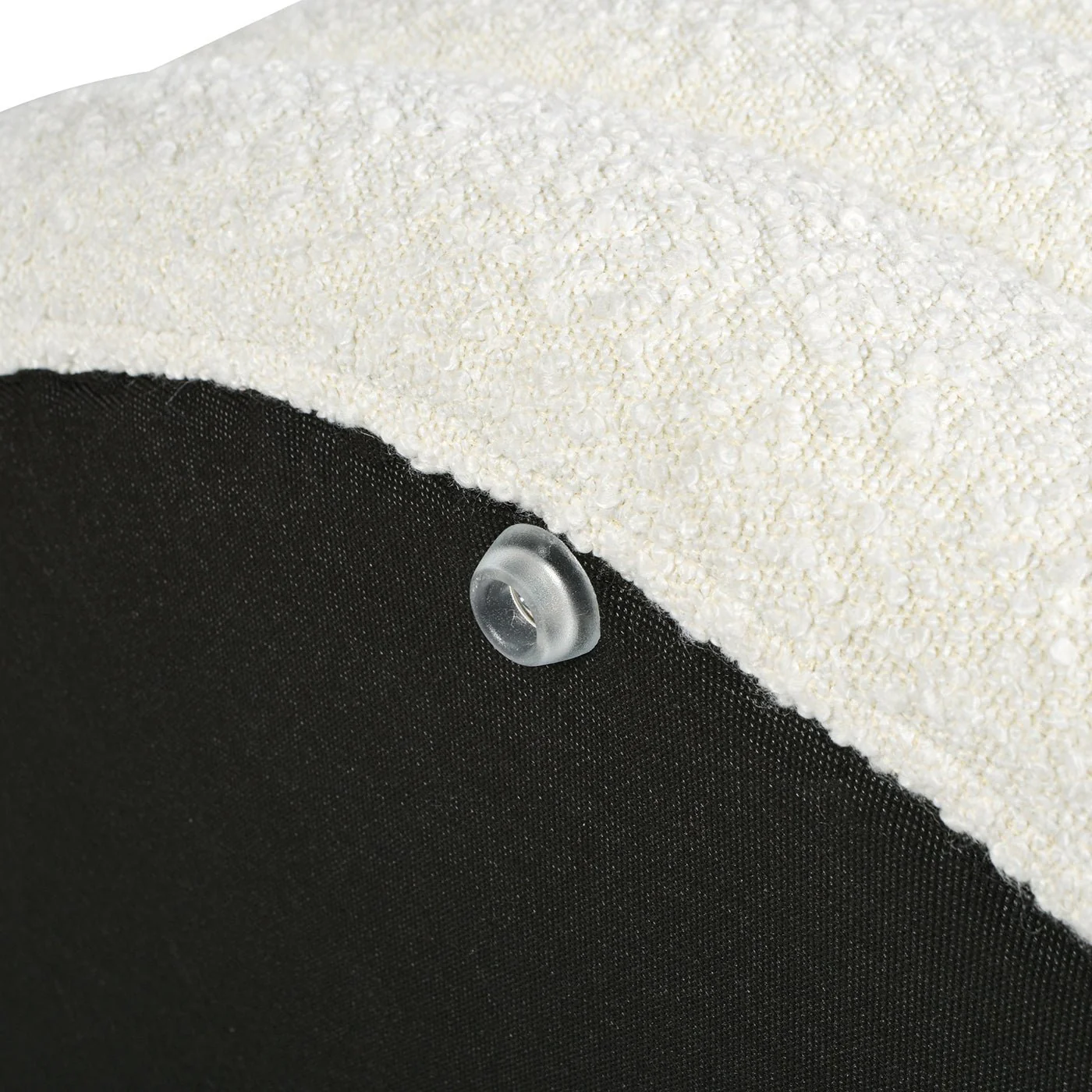 Capstone Round Upholstered Storage Cocktail Ottoman