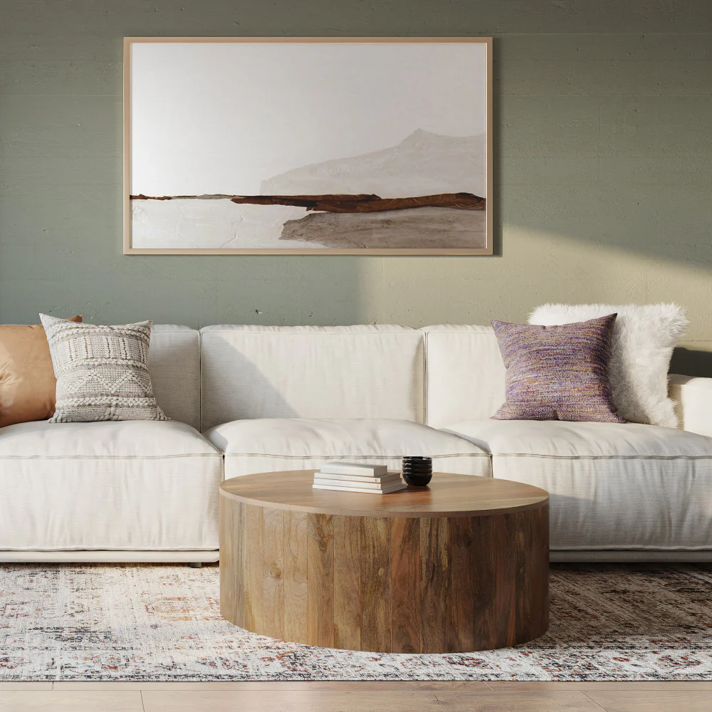 Millbury Drum Coffee Table